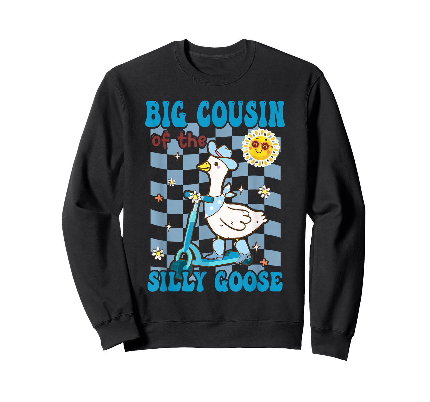 Big Cousin of The Silly Goose First Birthday Family Matching T-Shirt
