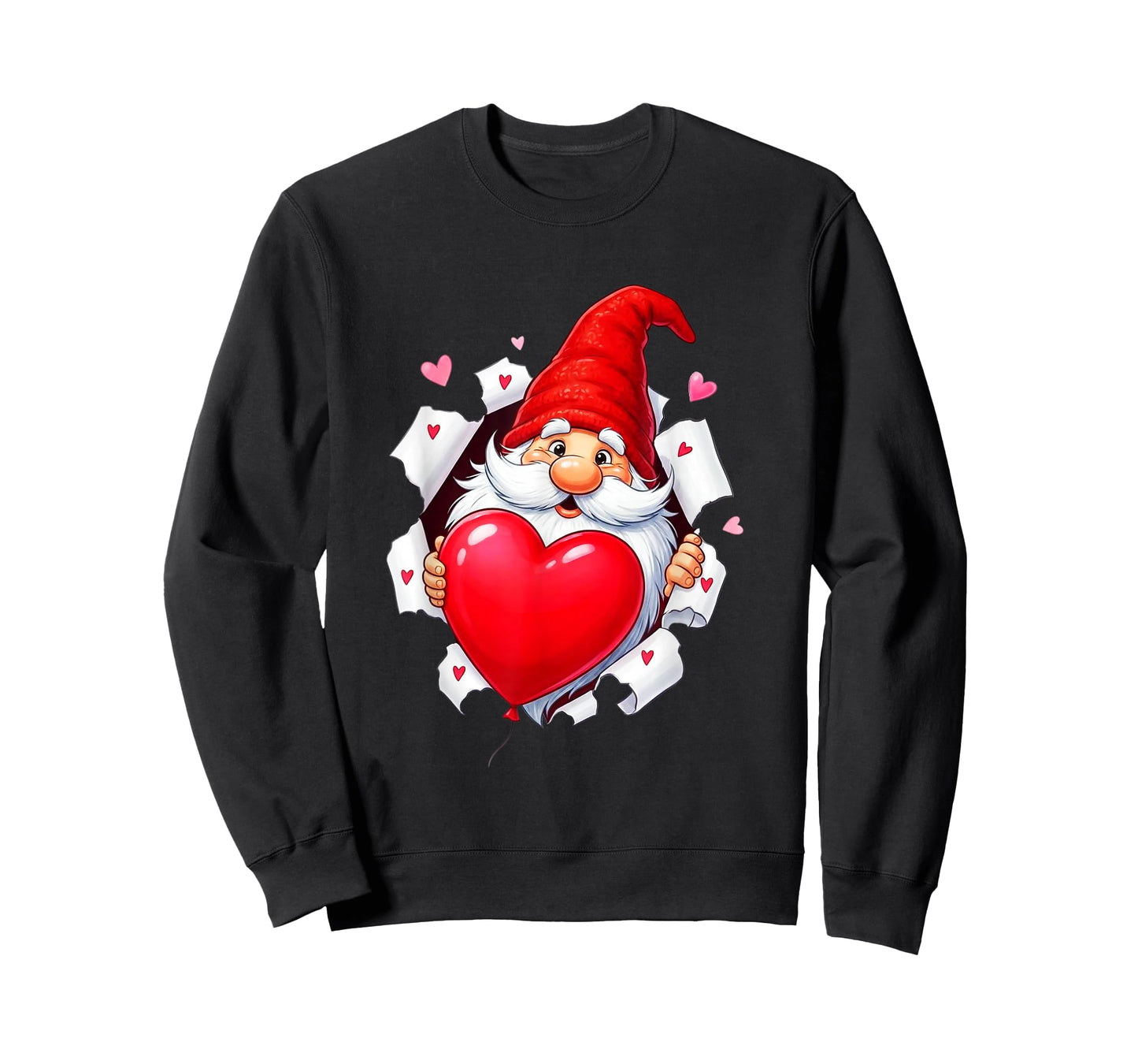 Happy Valentine's Day Gnomes Love Heart T-Shirt