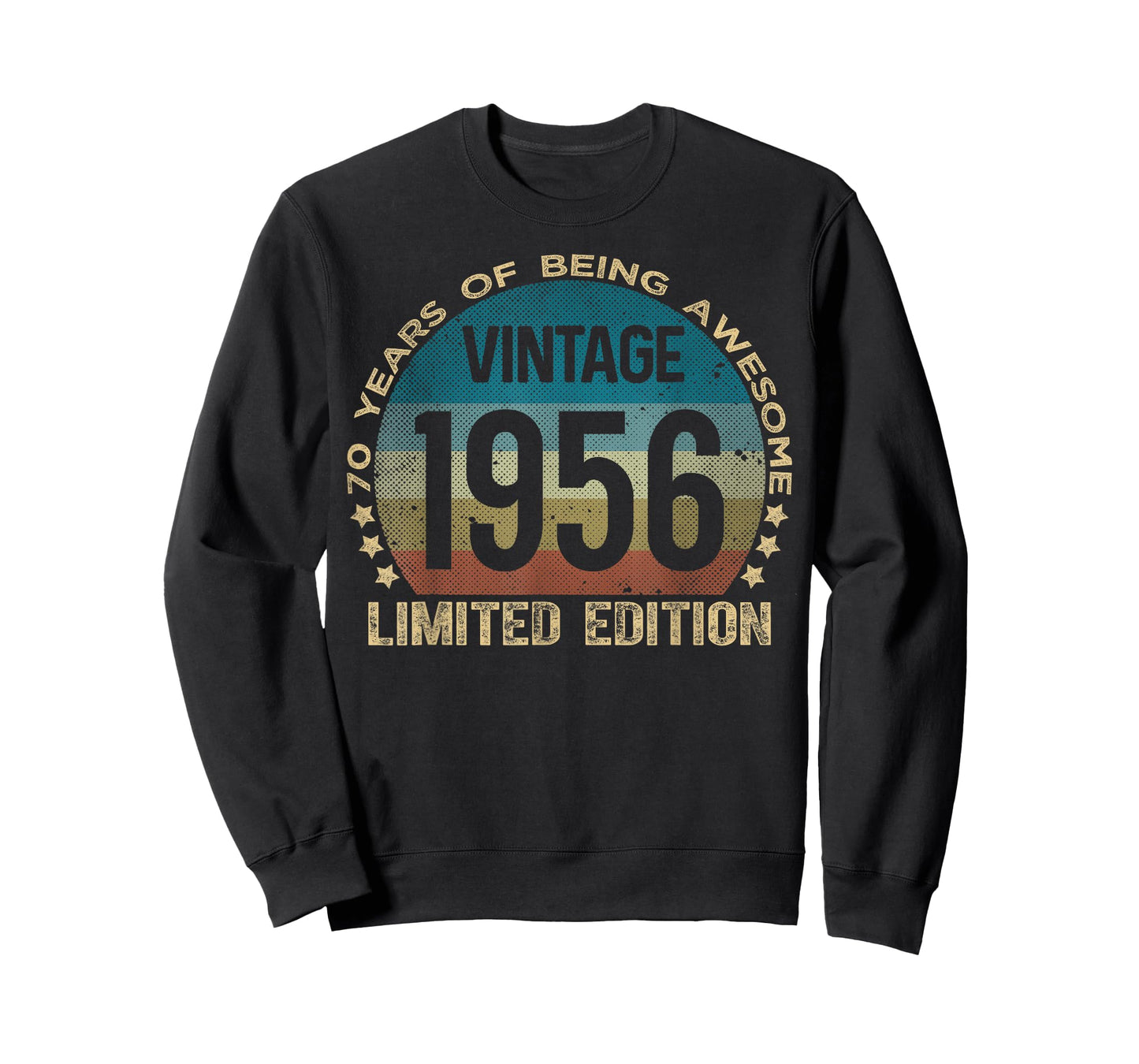 70 Year Old Gifts Vintage 1956 Limited Edition 70th Birthday T-Shirt