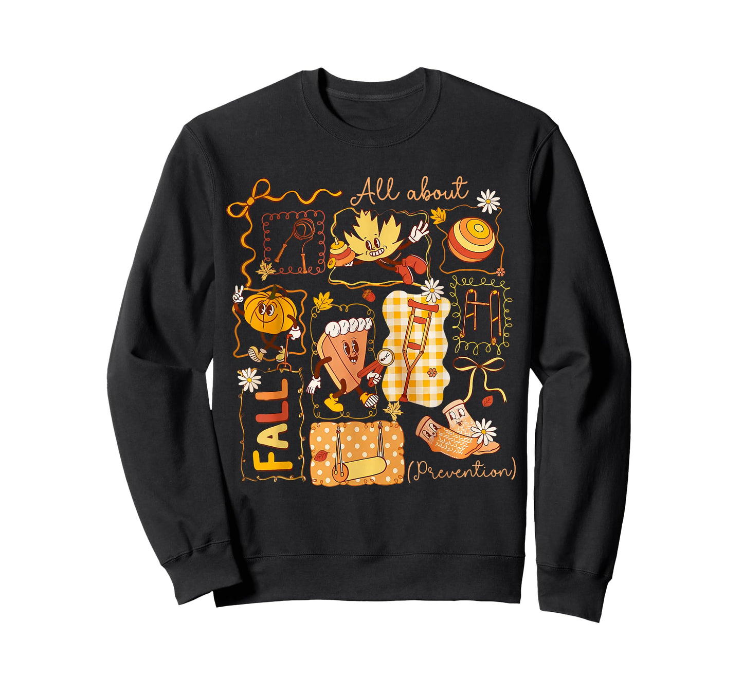 All About Fall Prevention Nurse Physical Therapy PT OT T-Shirt
