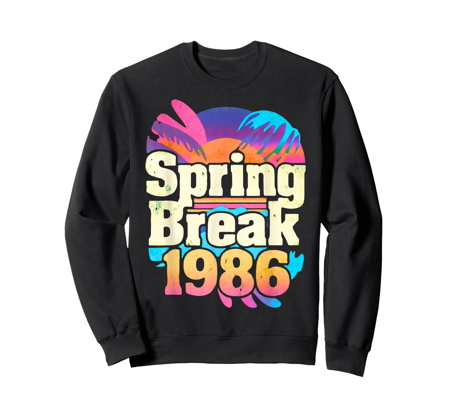 Vintage Throwback Spring Break 1986 Beach Party T-Shirt