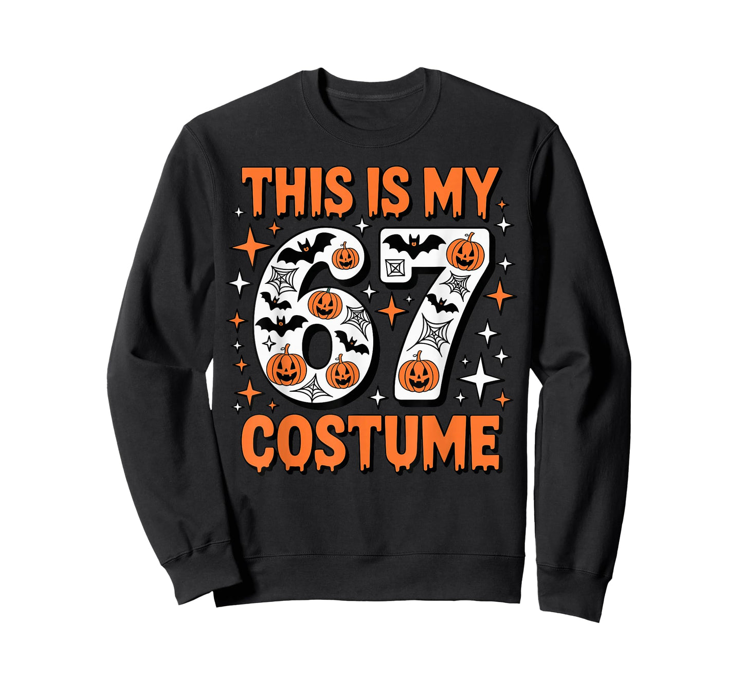 This is My 67 Costume 6 7 Meme Gen Alpha Halloween Six Seven T-Shirt