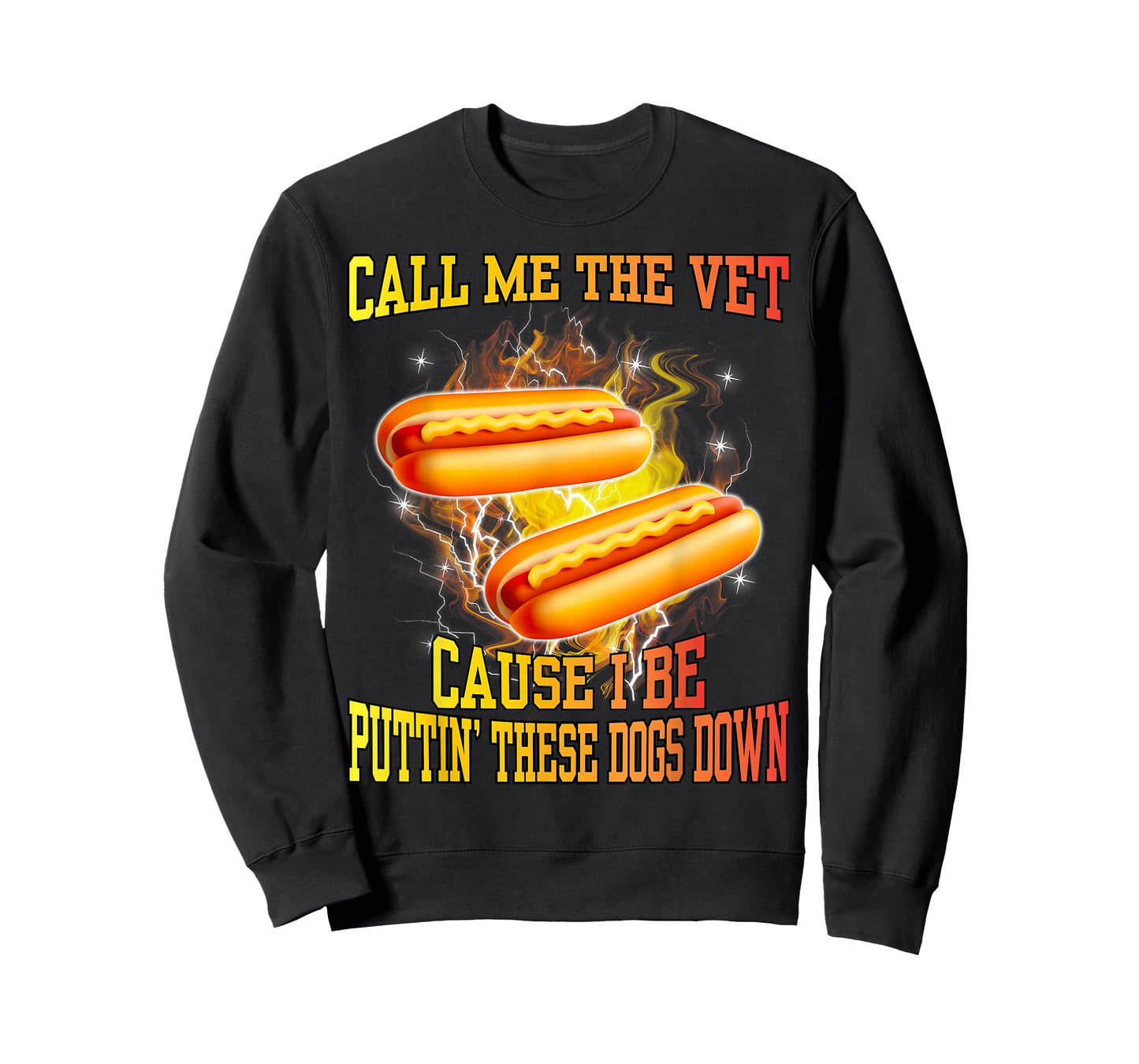 Call Me The Vet Cause I Be Puttin' These Dogs Down Funny Men T-Shirt