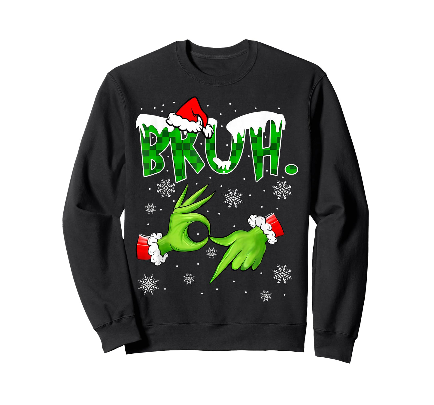 Bruh 67 Six Seven 6 7 Meme Christmas Funny Gen Alpha Slang T-Shirt
