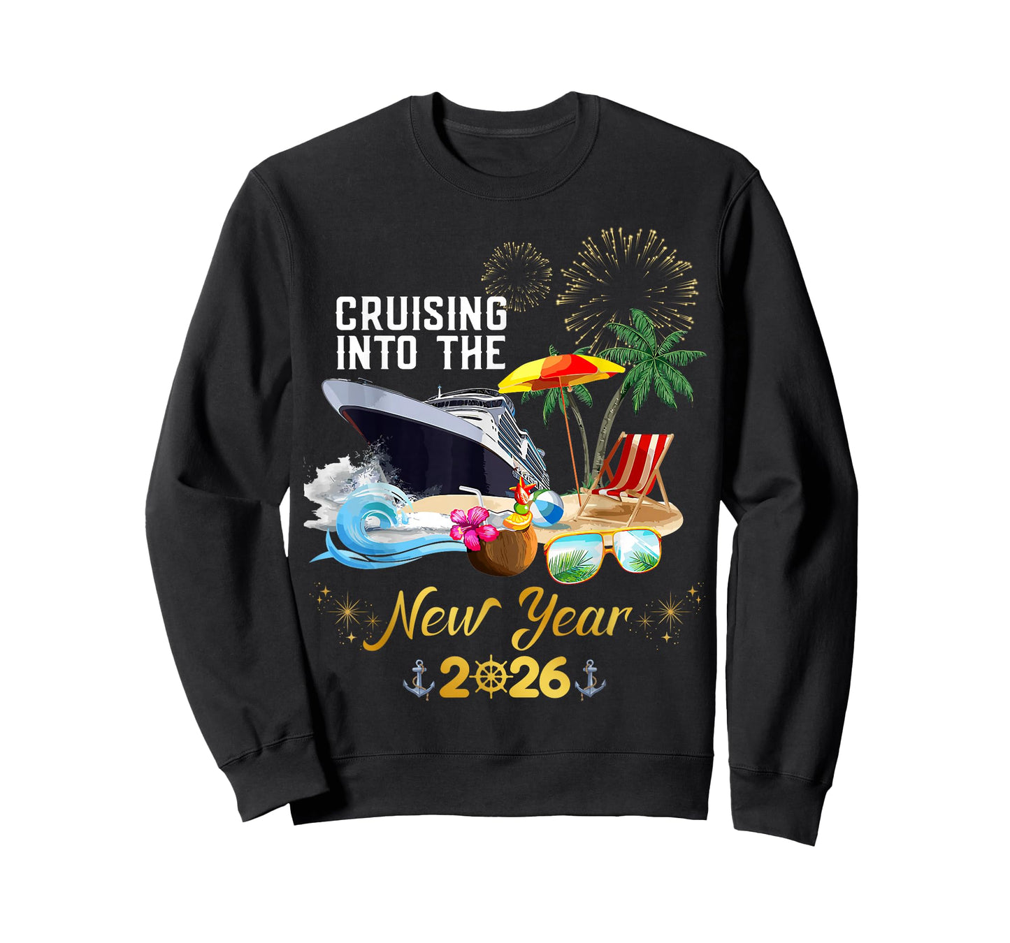 Cruising Into The New Year 2026 T-Shirt
