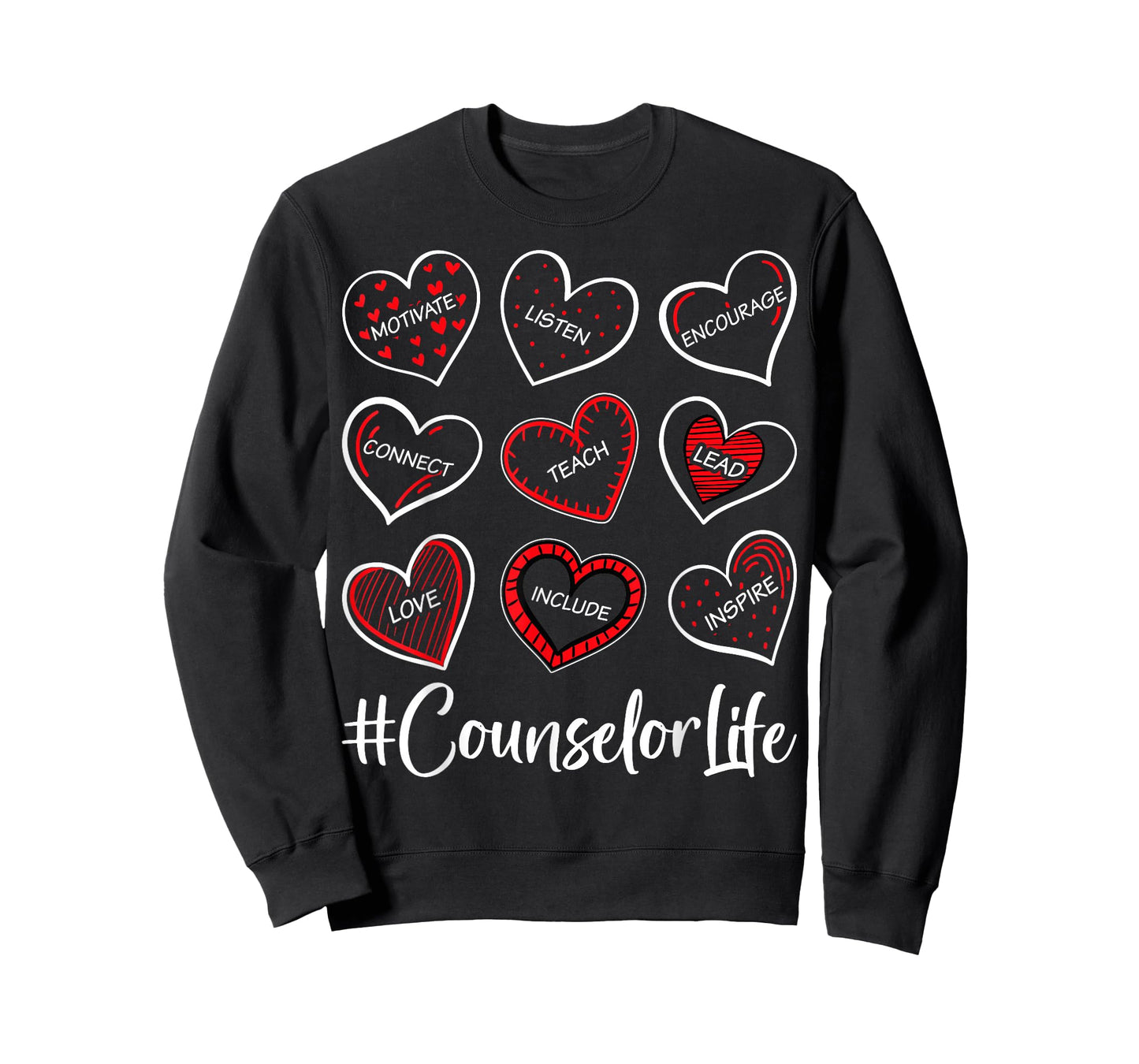 Counselor Life - Valentine’s Day School Counselor Teacher T-Shirt