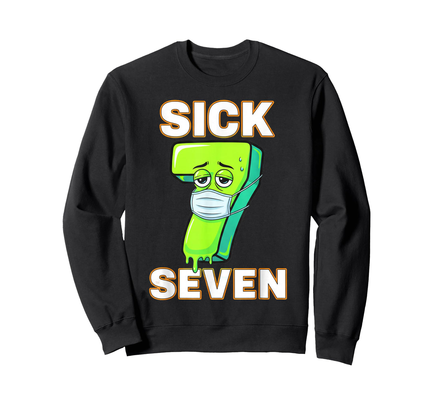 Sick Seven Meme Tee Six Seven Fun Wordplay Drip Desing T-Shirt