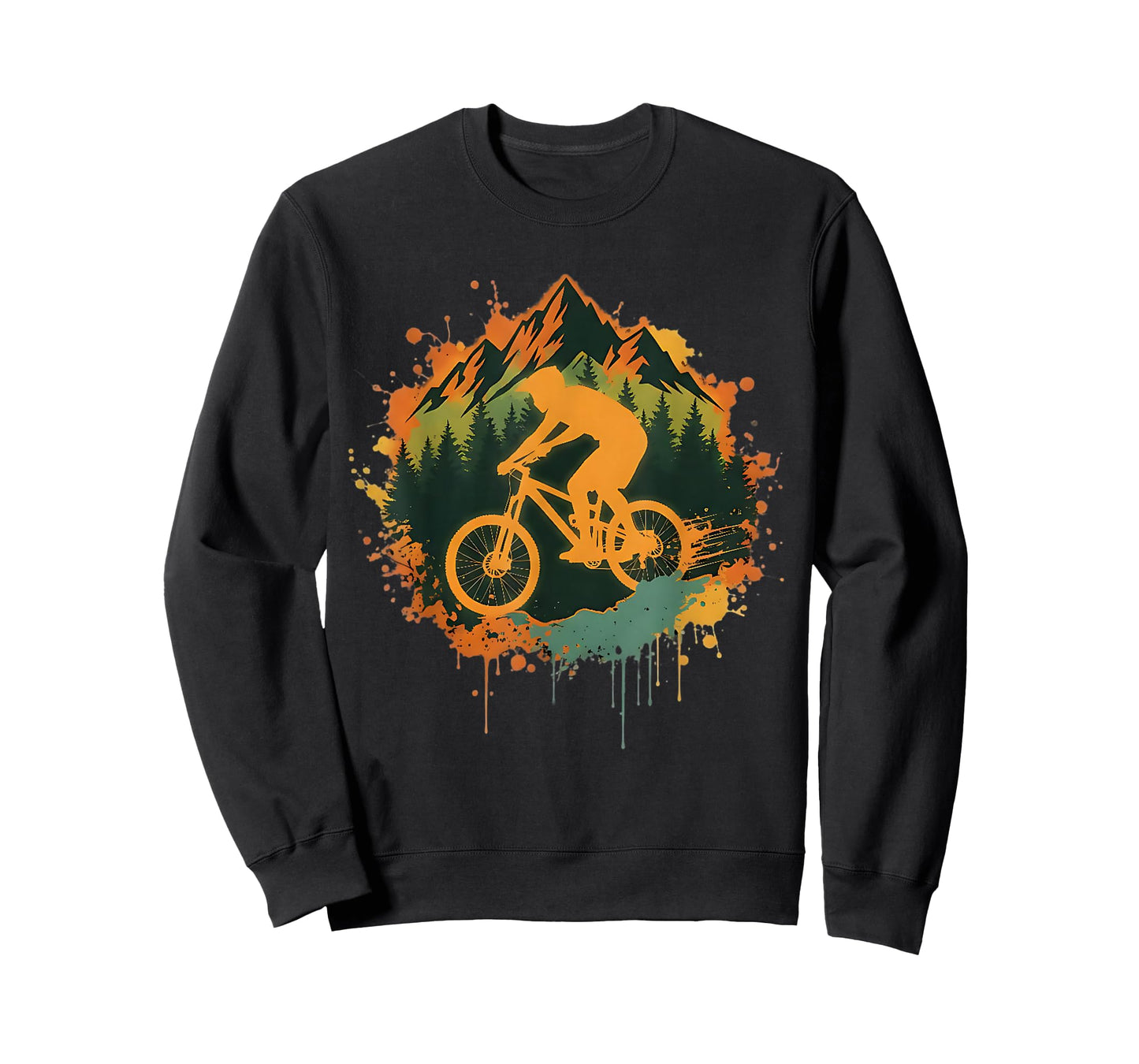 MTB Art for Mountain Biker Biking T-Shirt