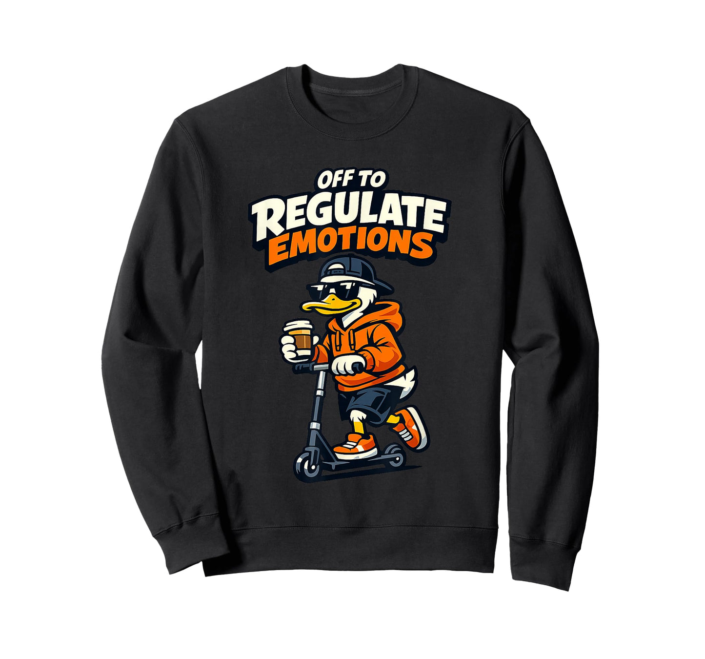 Off to Regulate Emotions Funny Goose Mental Health Counselor T-Shirt