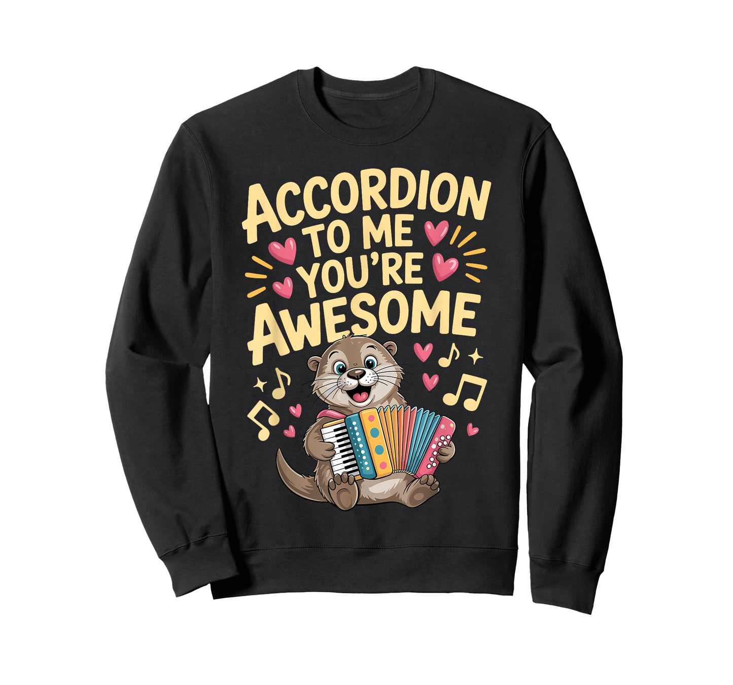Accordion Design for Men Women Accordionist Accordion Player T-Shirt