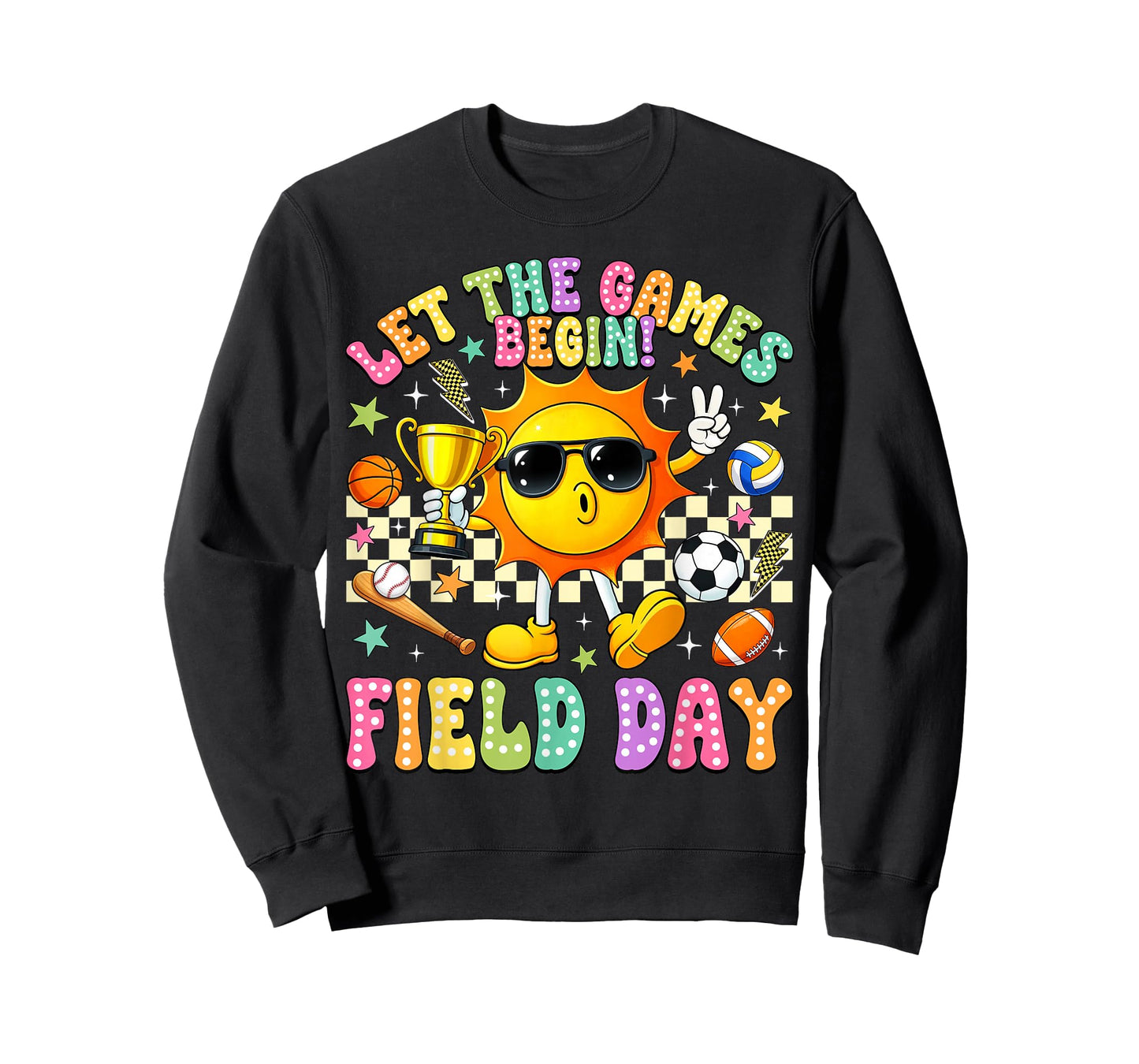 Field Day Let The Games Begin Teachers Kids Field Day 2026 T-Shirt