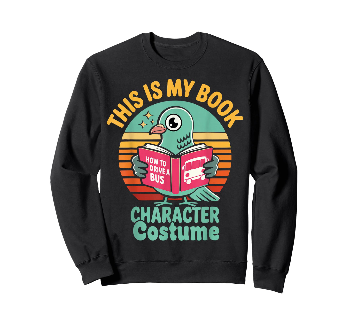 Funny Pigeon Book Character Costume for Reading Day T-Shirt