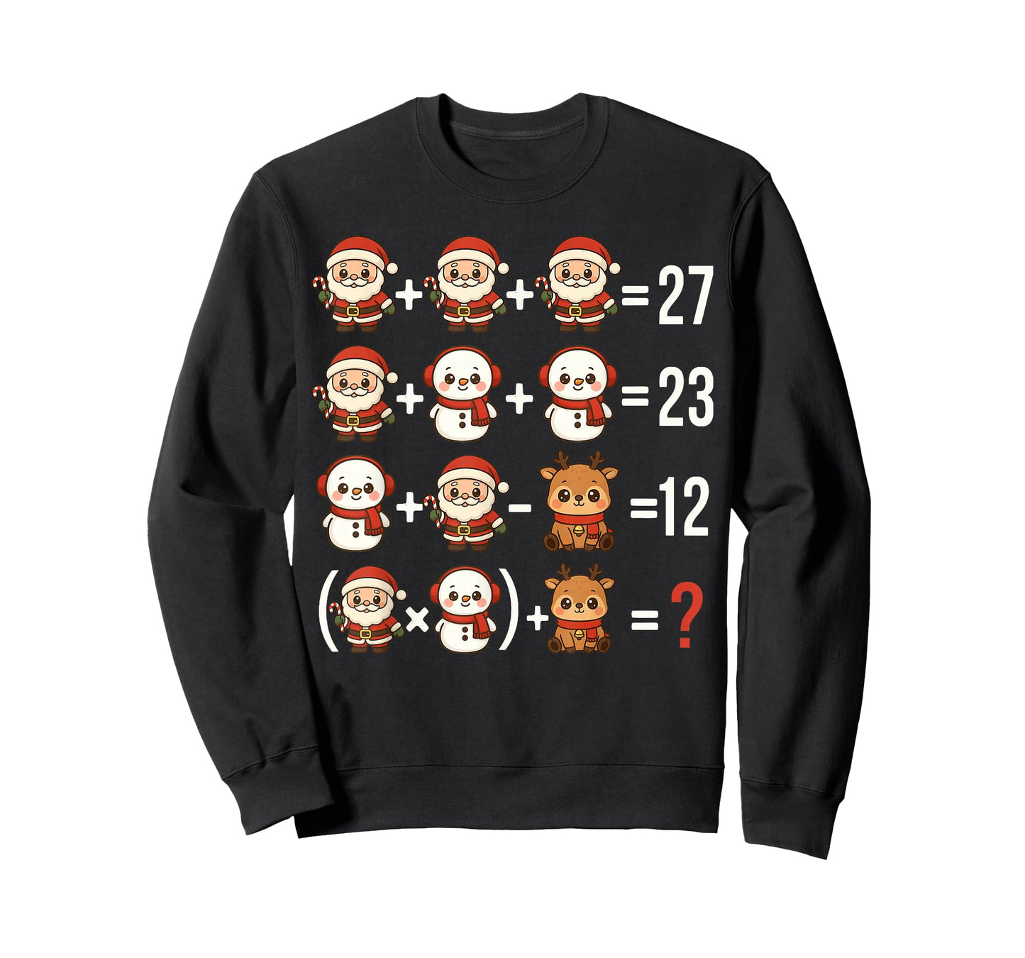 Funny 67 Meme Christmas Math Teacher Santa Six Seven T-Shirt