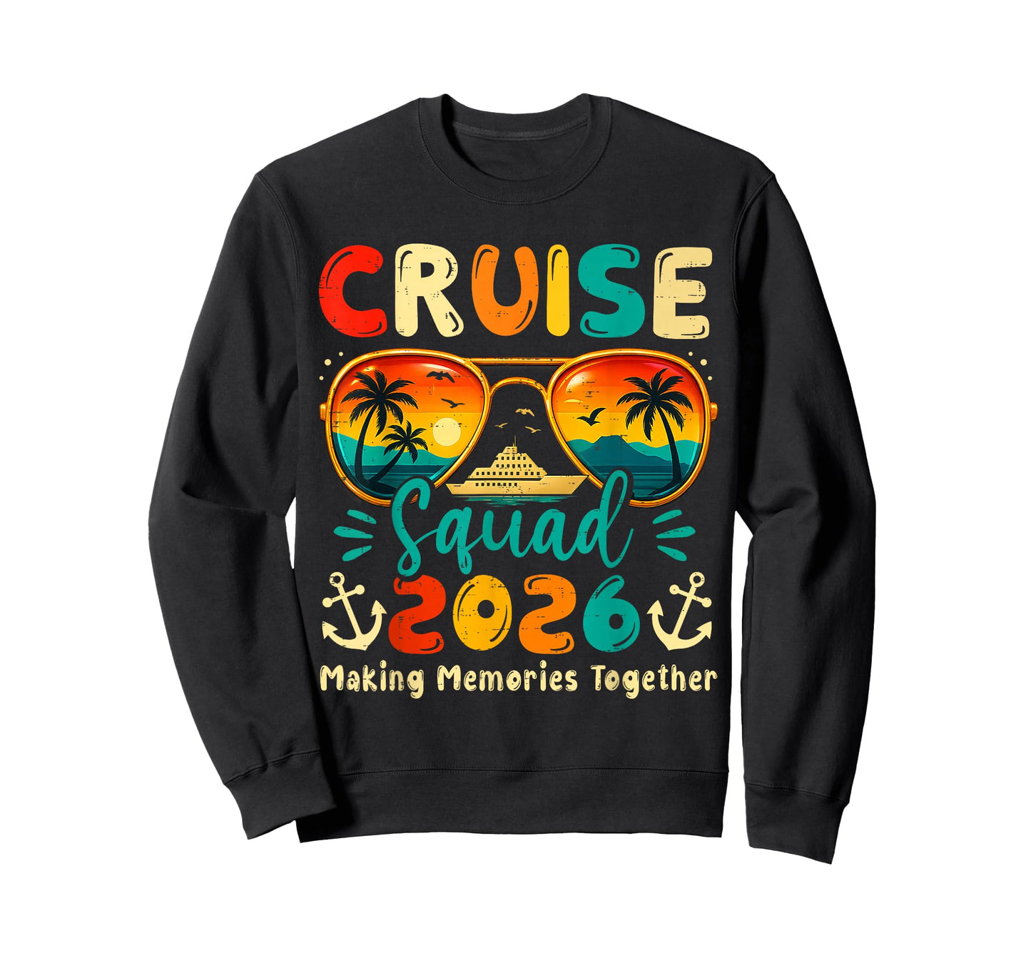 Cruise Squad 2026 Family Group Matching Summer Vacation T-Shirt