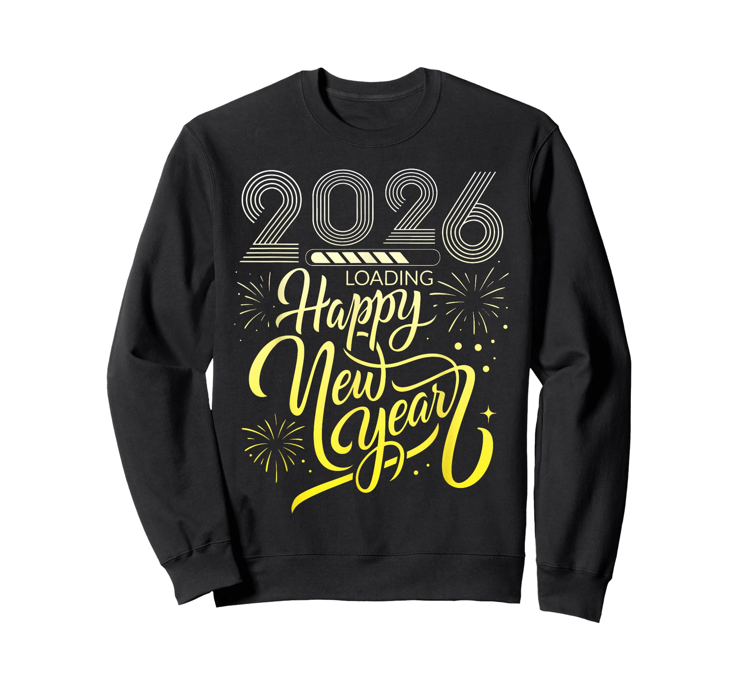 Happy New Year Party 2026 Family Matching Men Women T-Shirt