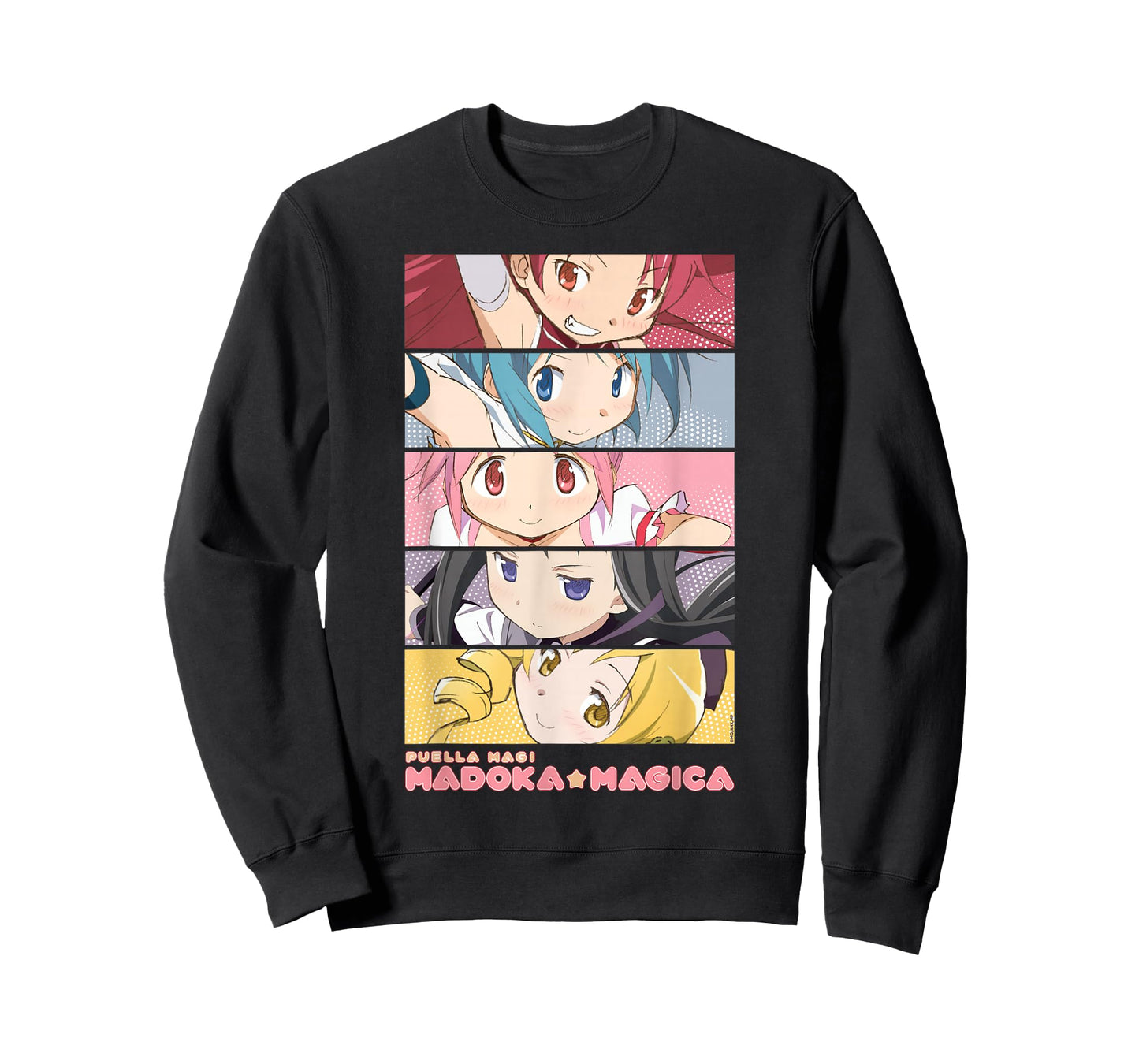 Puella Magi Madoka & Co Anime Panels T-Shirt