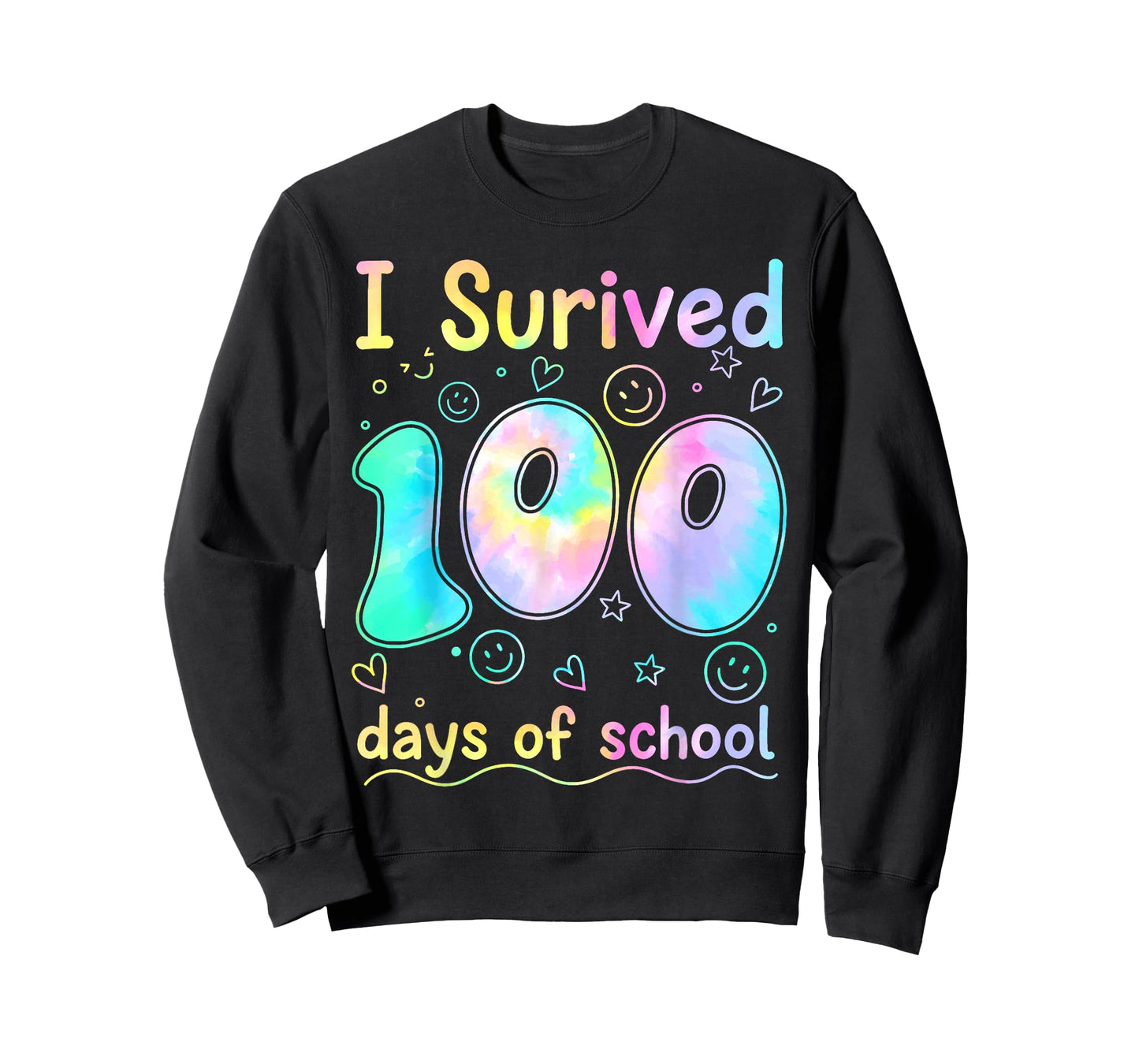 I Survived 100 Days of School Students Teachers 100th Day T-Shirt