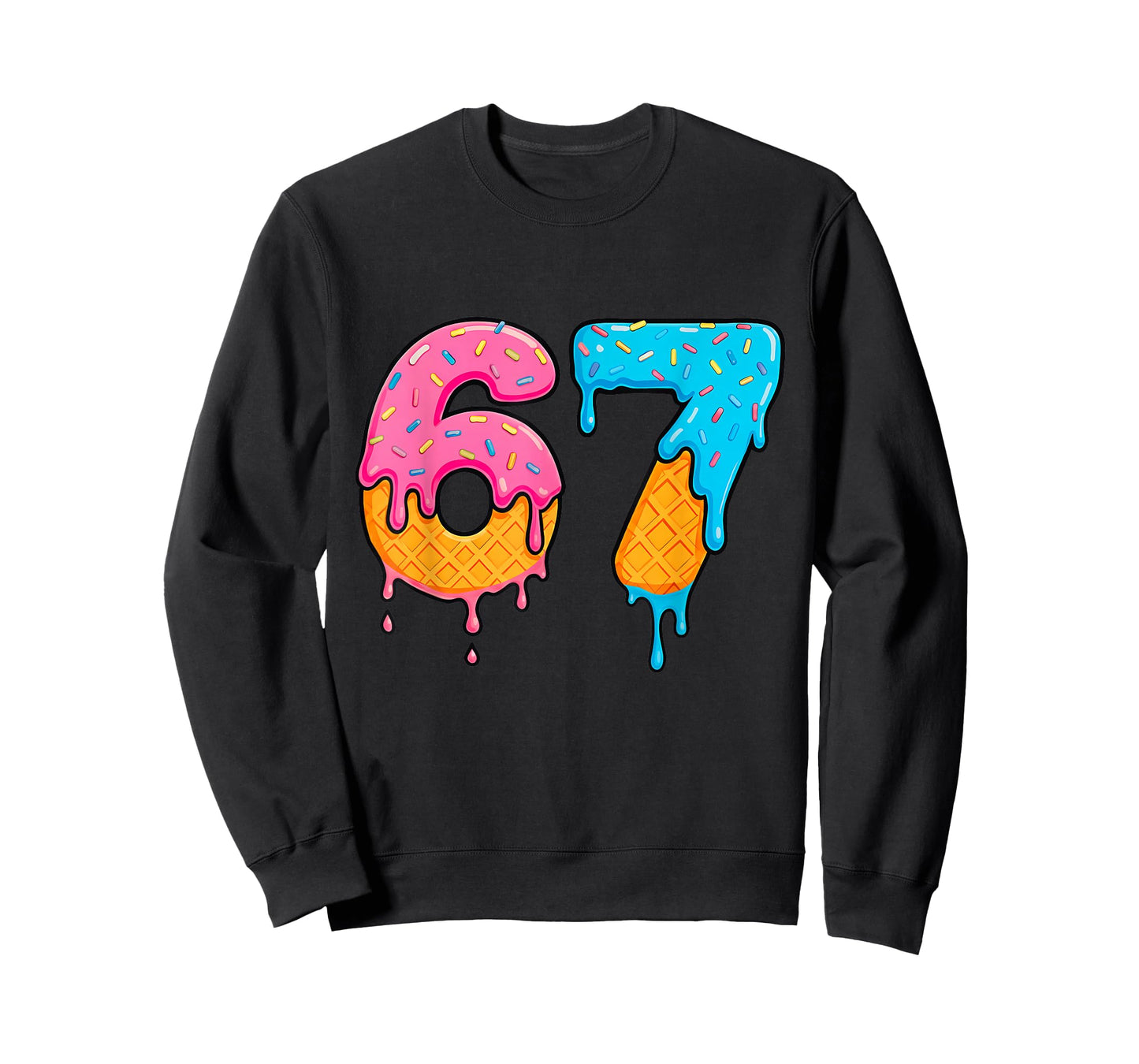 Mason 67 Ice Cream Drip Meme Six Seven T-Shirt