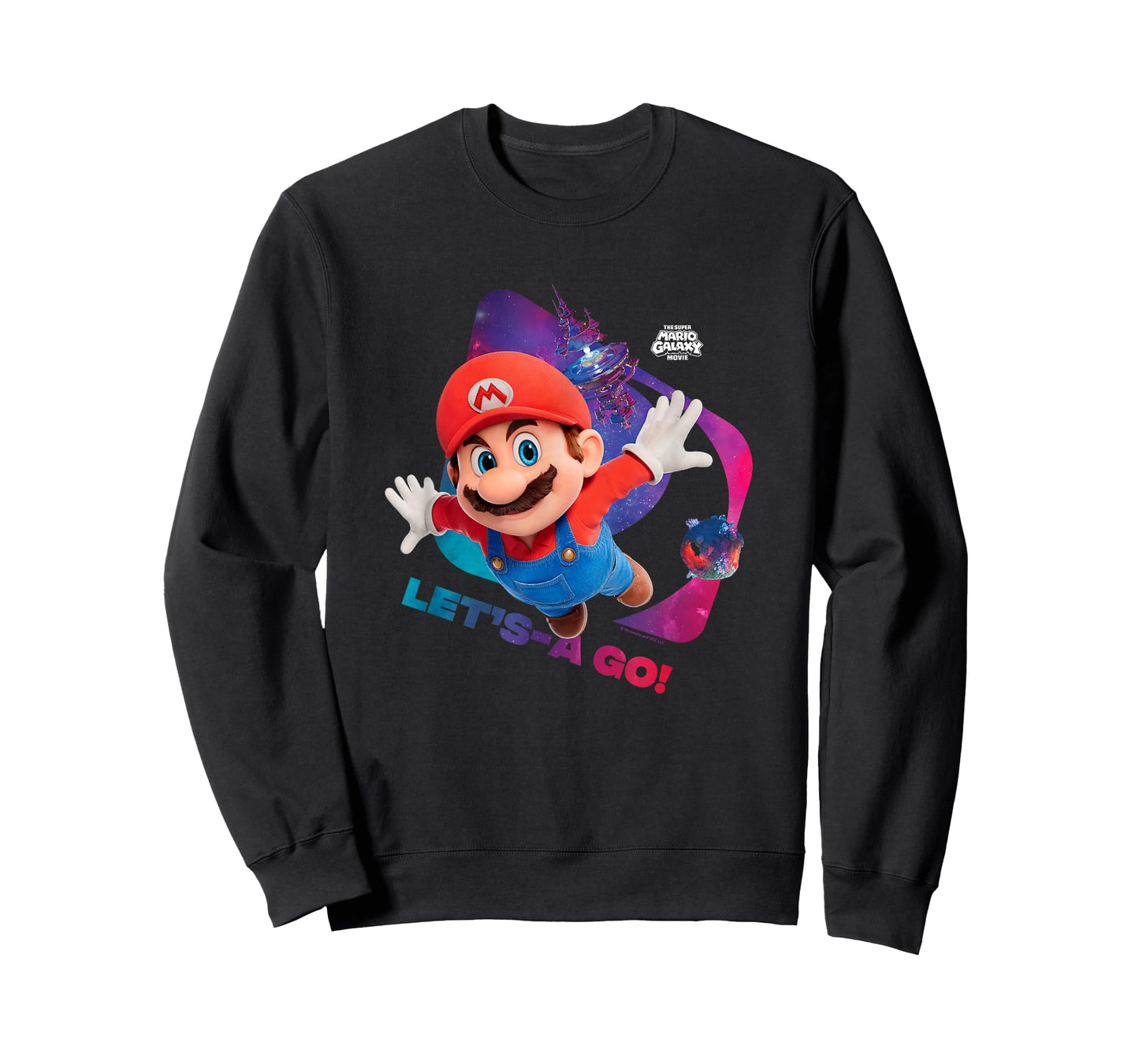 The Super Mario Galaxy Movie Let’s-A Go! T-Shirt