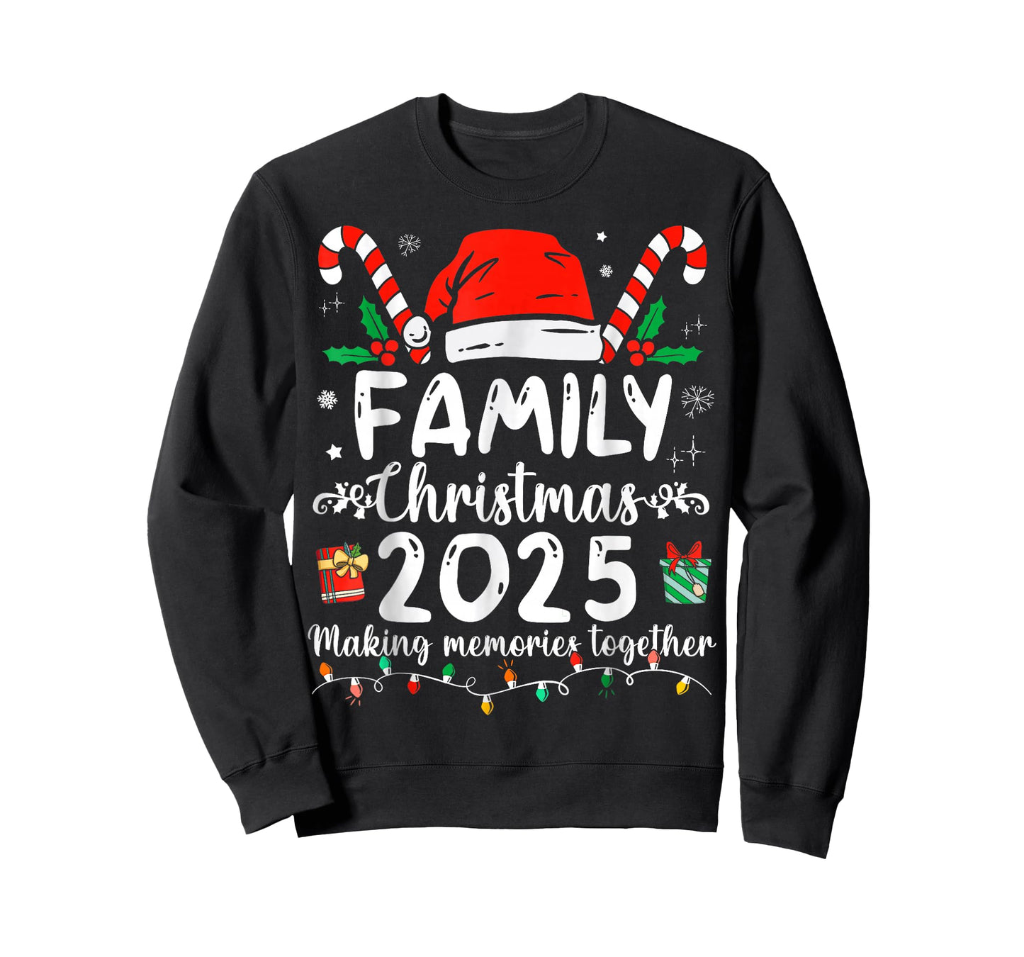 Family Christmas 2025 Making Memories Together Xmas T-Shirt