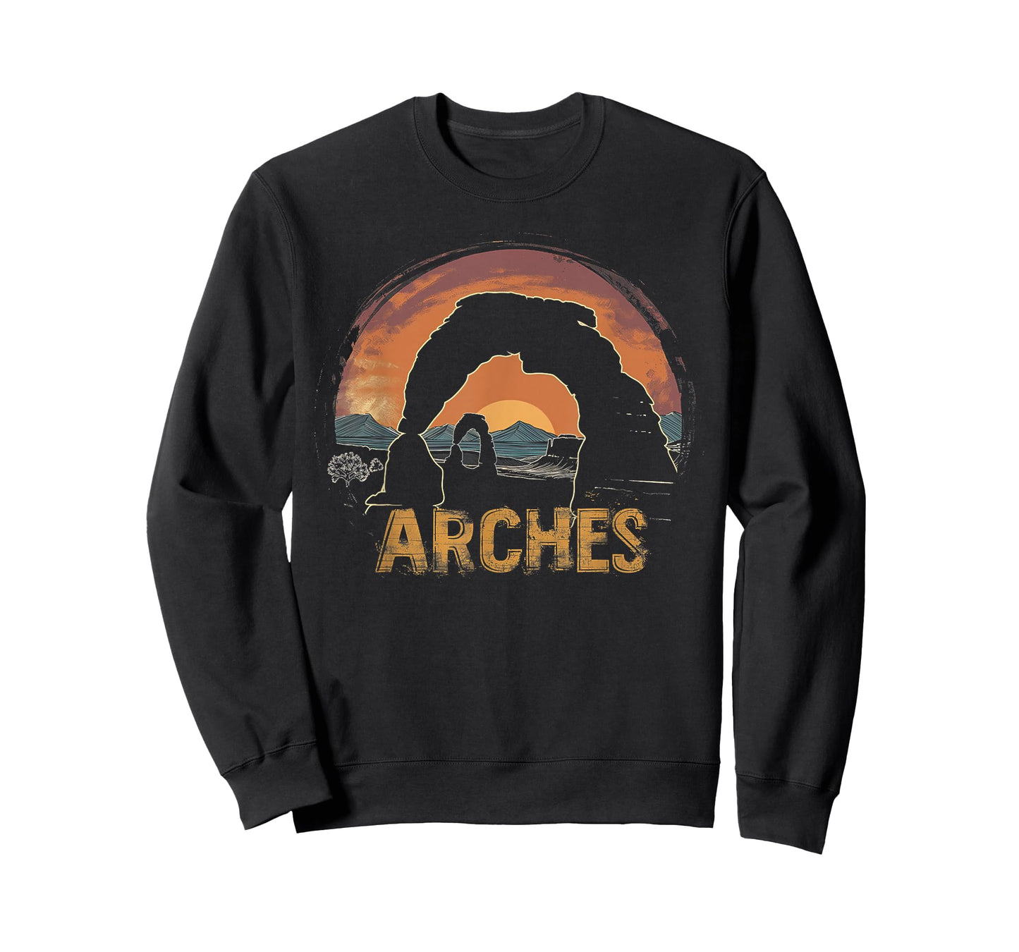 Arches - US National Park Vintage Men Women T-Shirt