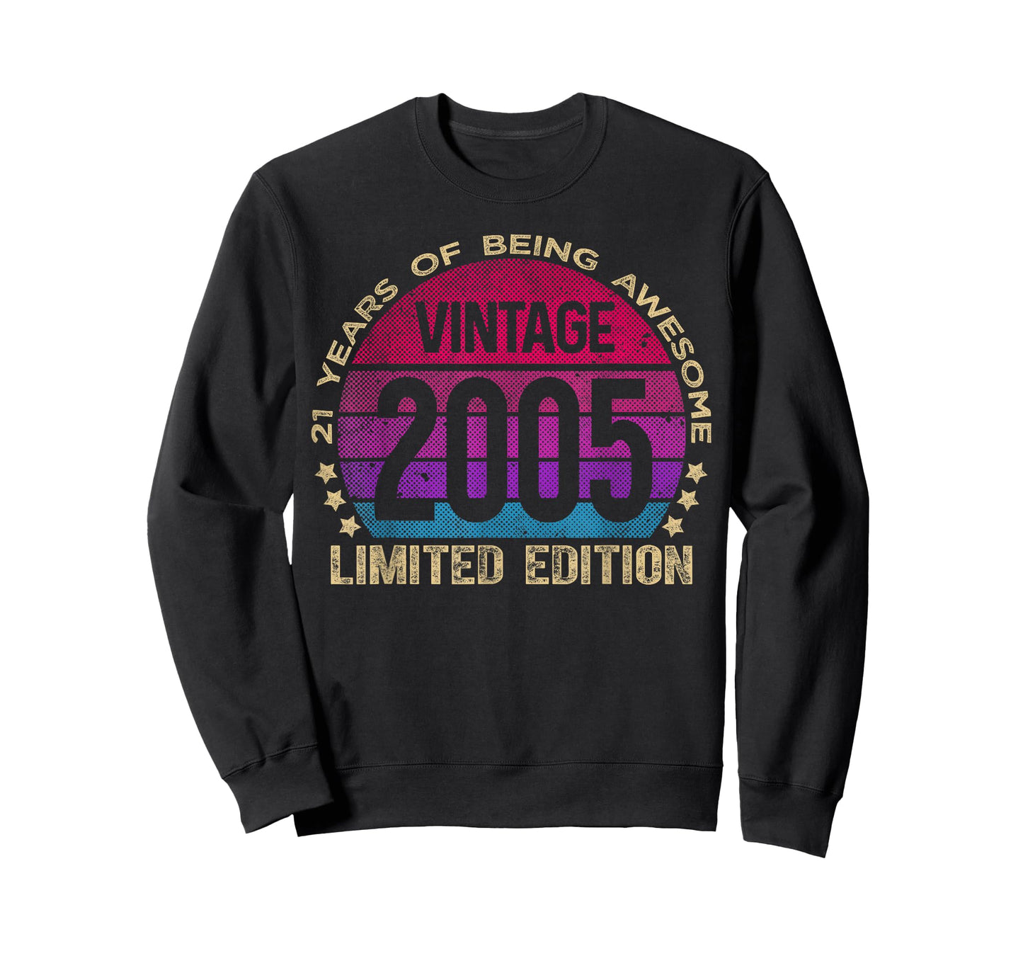 21 Year Old Gifts Vintage 2005 Limited Edition 21st Birthday T-Shirt