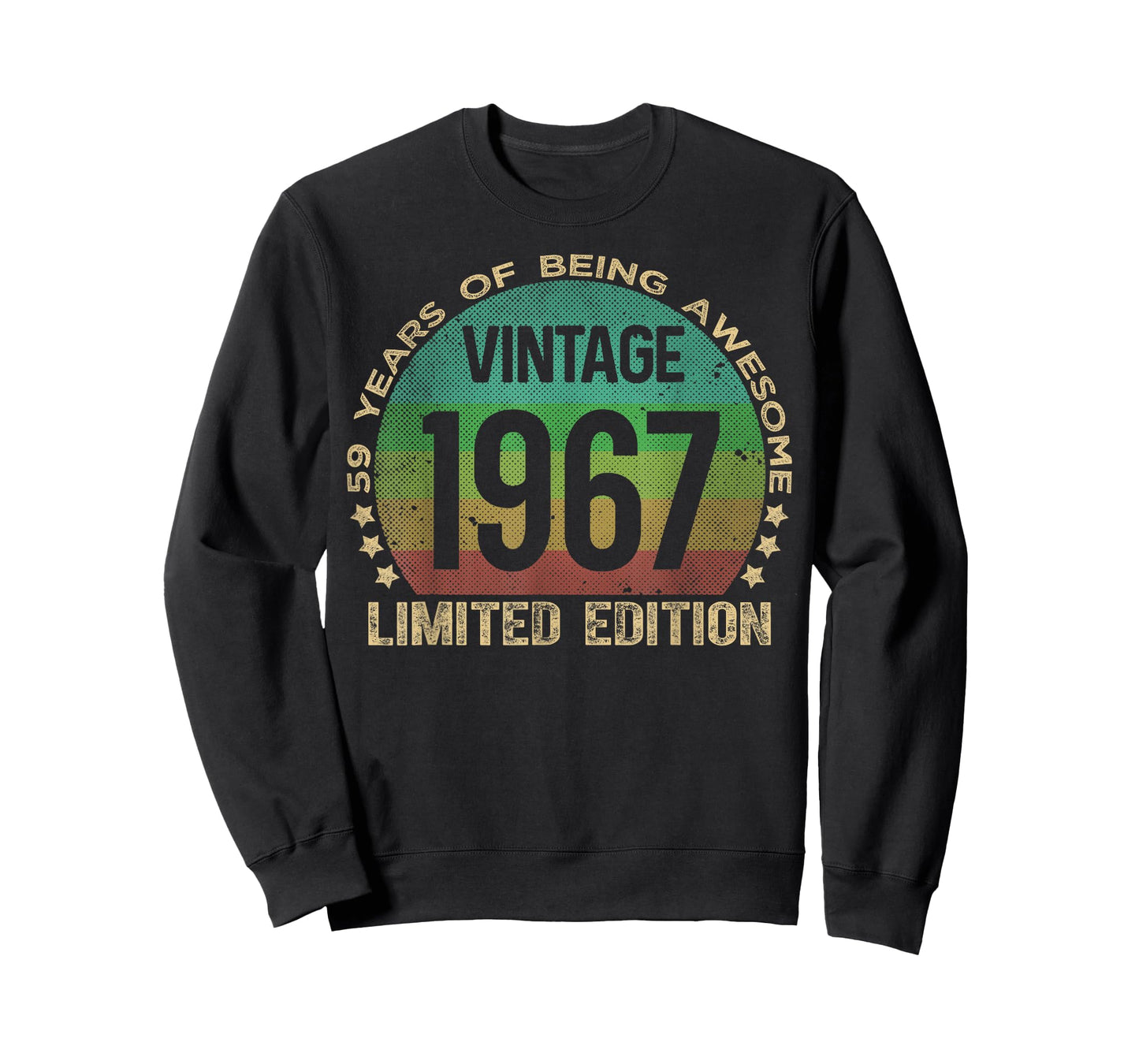 59 Year Old Gifts Vintage 1967 Limited Edition 59th Birthday T-Shirt