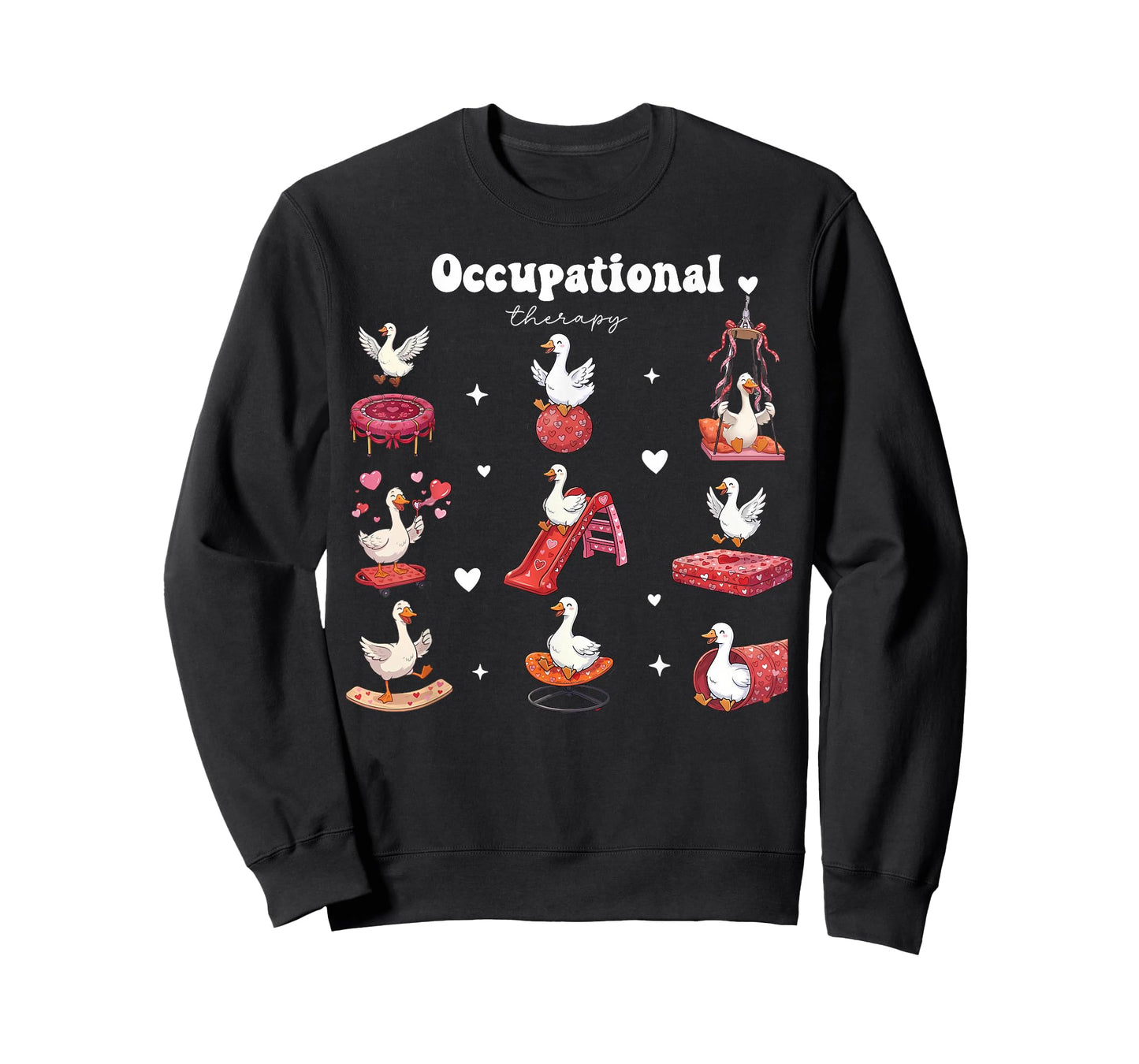Valentines Occupational Therapy Silly Goose OT Therapist T-Shirt