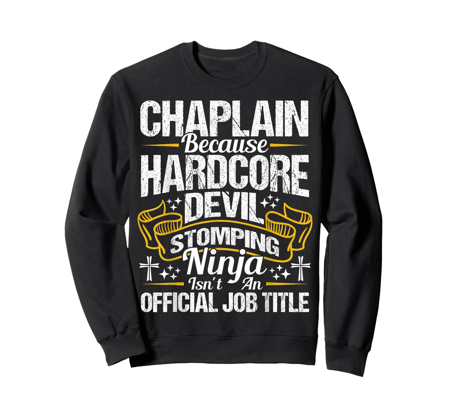 Christian Religion Faith Pastor Job Title Chaplain T-Shirt
