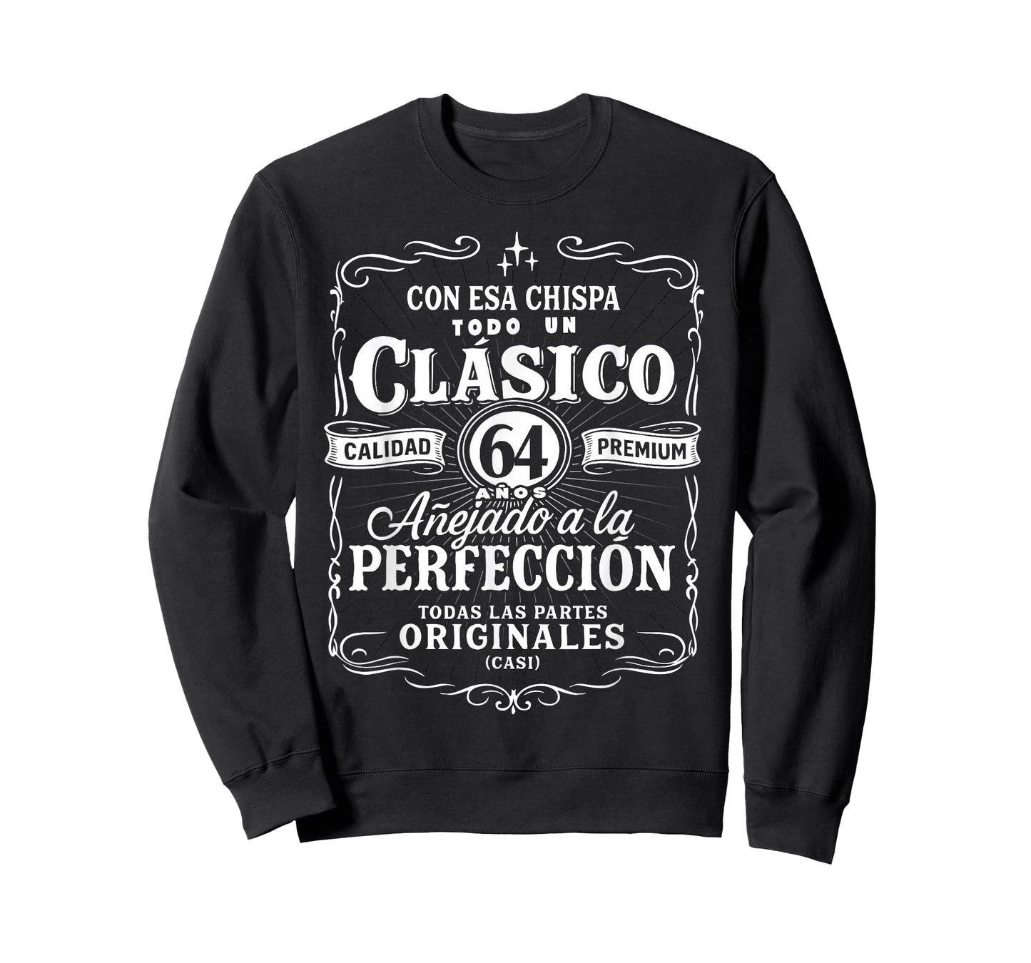 Vintage 64th Birthday Men Funny Cumpleaños 64 Spanish Gag T-Shirt
