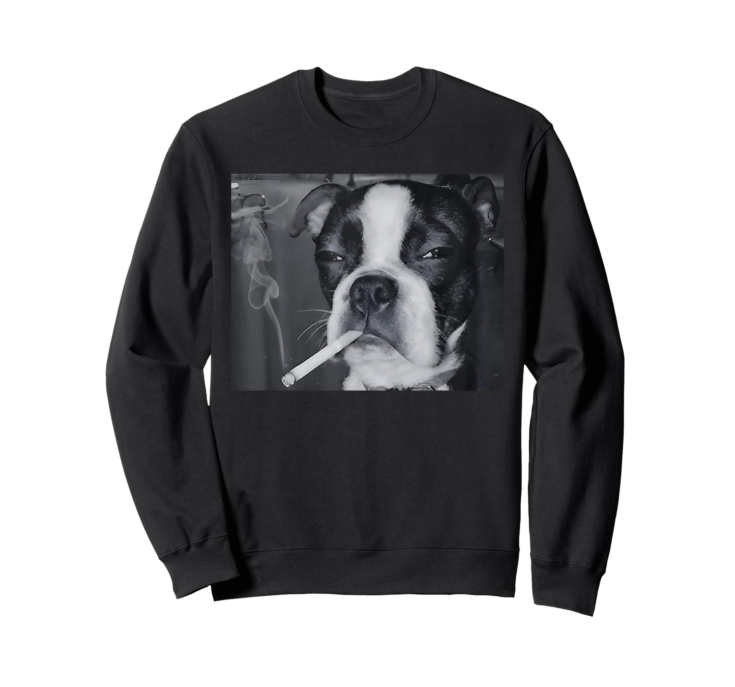 Funny Smoking Dog Meme Cigarette Gen Z Meme Dog Lover T-Shirt
