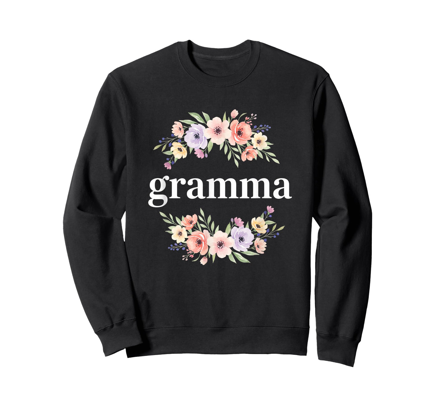 Teacher Gramma Floral, 'Gramma' Proud School Teacher Design T-Shirt