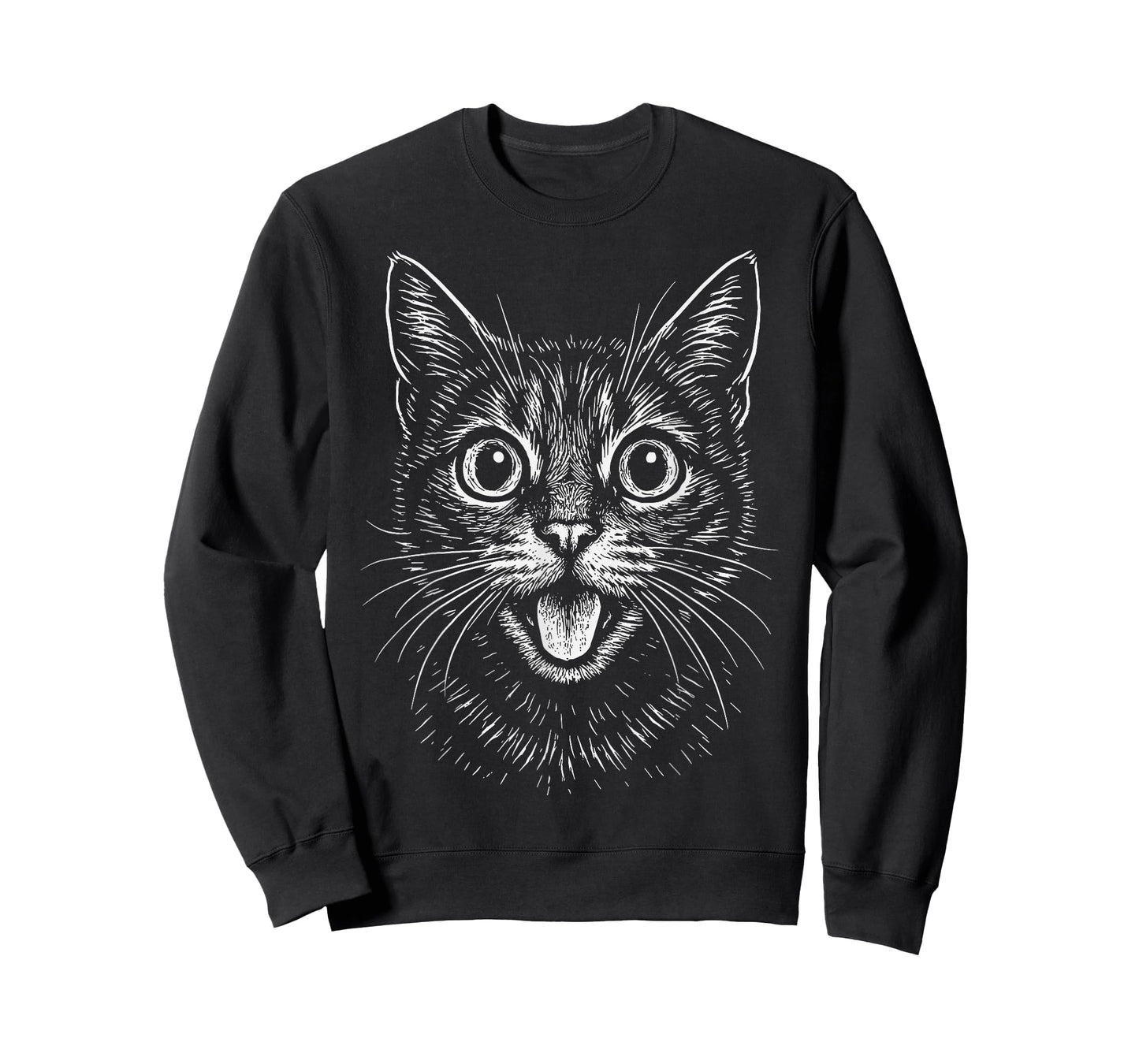 Funny Cute Cat Face T-Shirt
