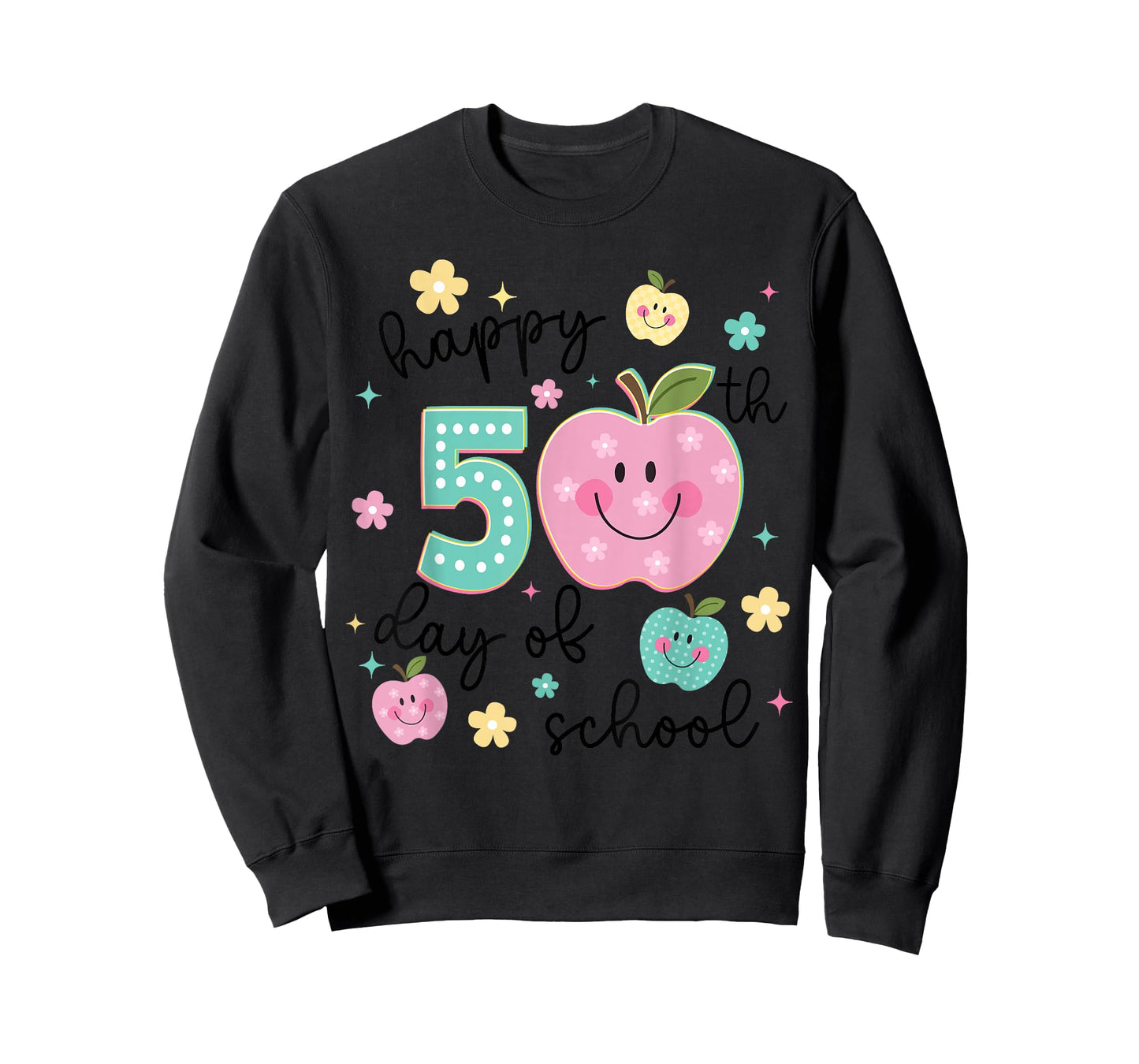 Happy 50th Day of School 50 Days Smarter Teacher Boy Girl T-Shirt