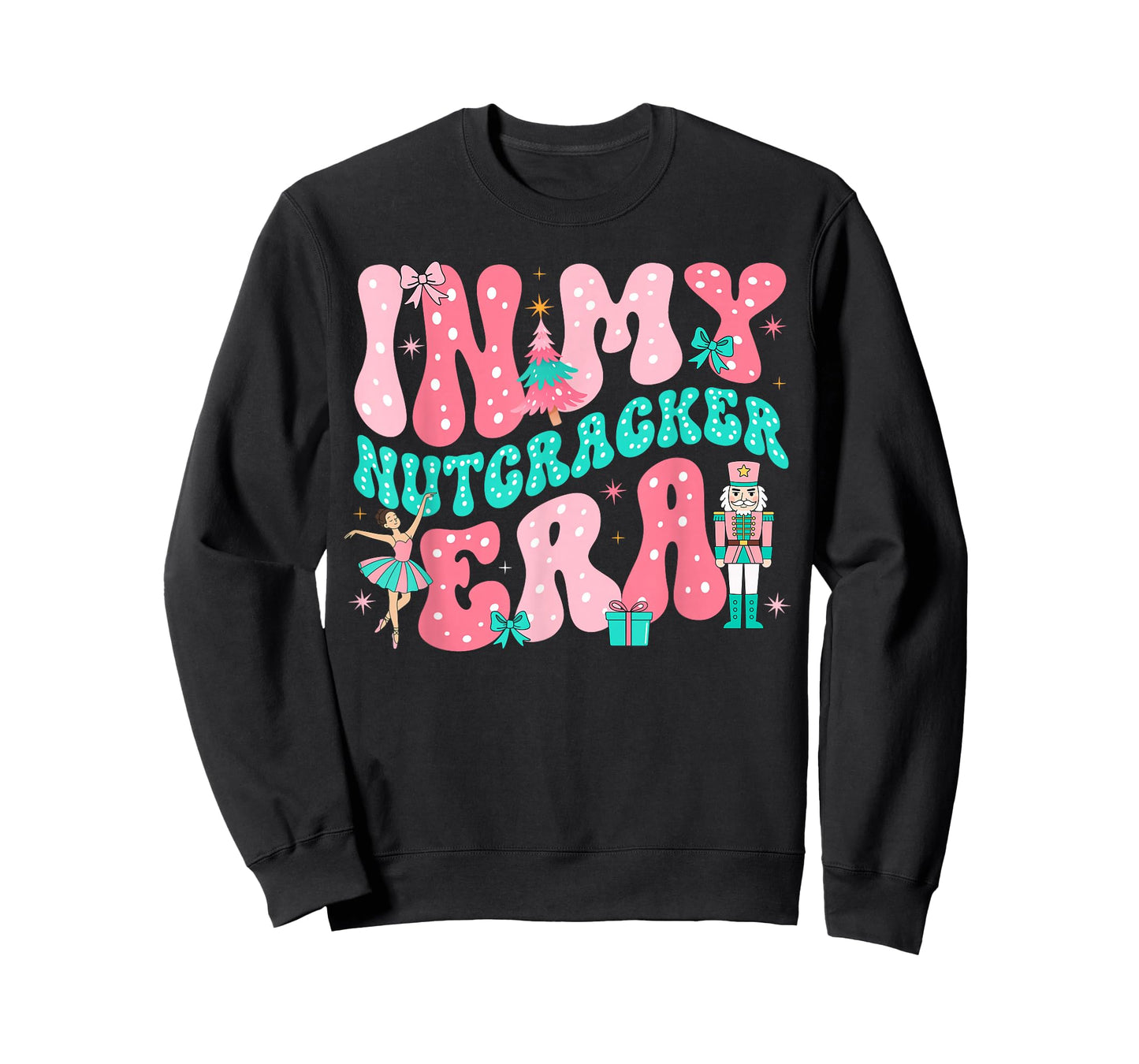 Pink Nutcracker Squad in My Nutcracker Era Christmas Women T-Shirt