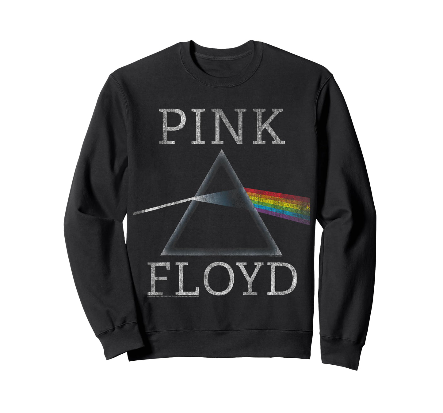 Official Pink Floyd Dark Side of The Moon Prism Band Music T-Shirt