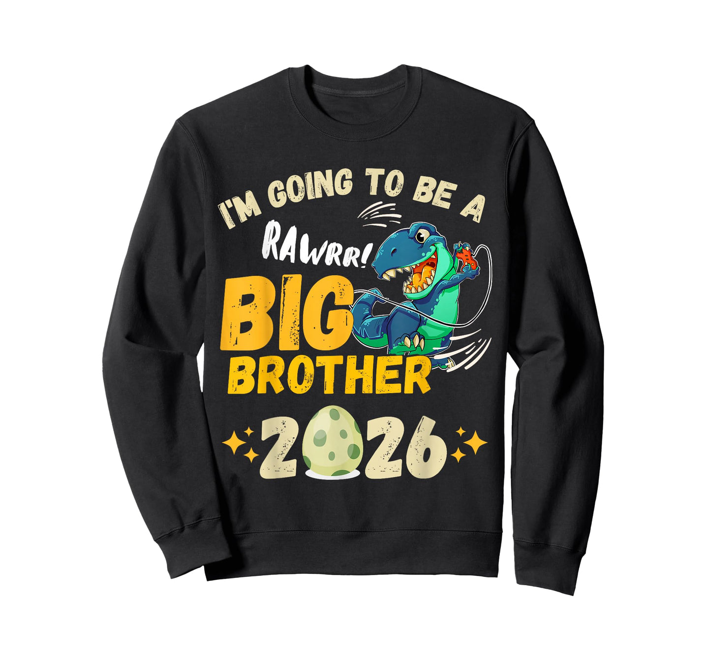 I'm Going to Be Big Brother 2026 Dinosaur Video Game Gamer T-Shirt