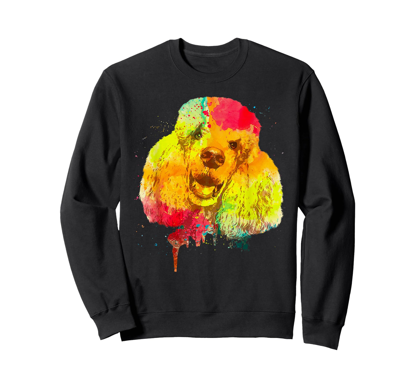 Cool Poodle Themed Art for Men Women Standard Poodle Lover T-Shirt