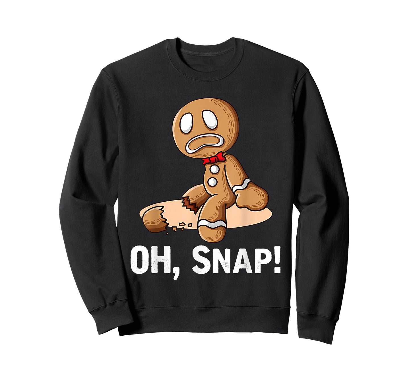 Gingerbread Man Oh Snap Christmas Funny Cookie Baking Gift T-Shirt