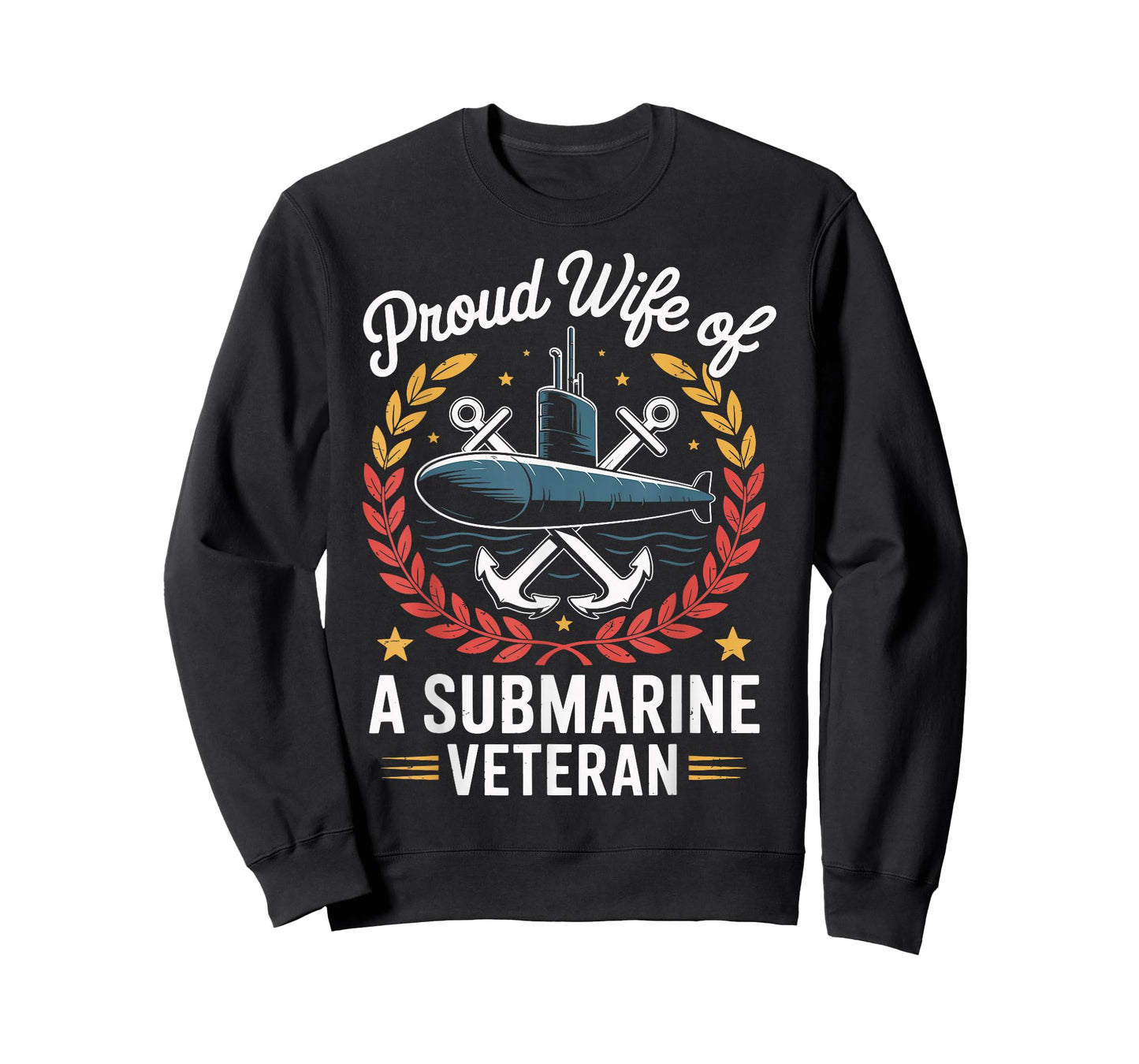 Proud Wife of A Submarine Veteran T-Shirt