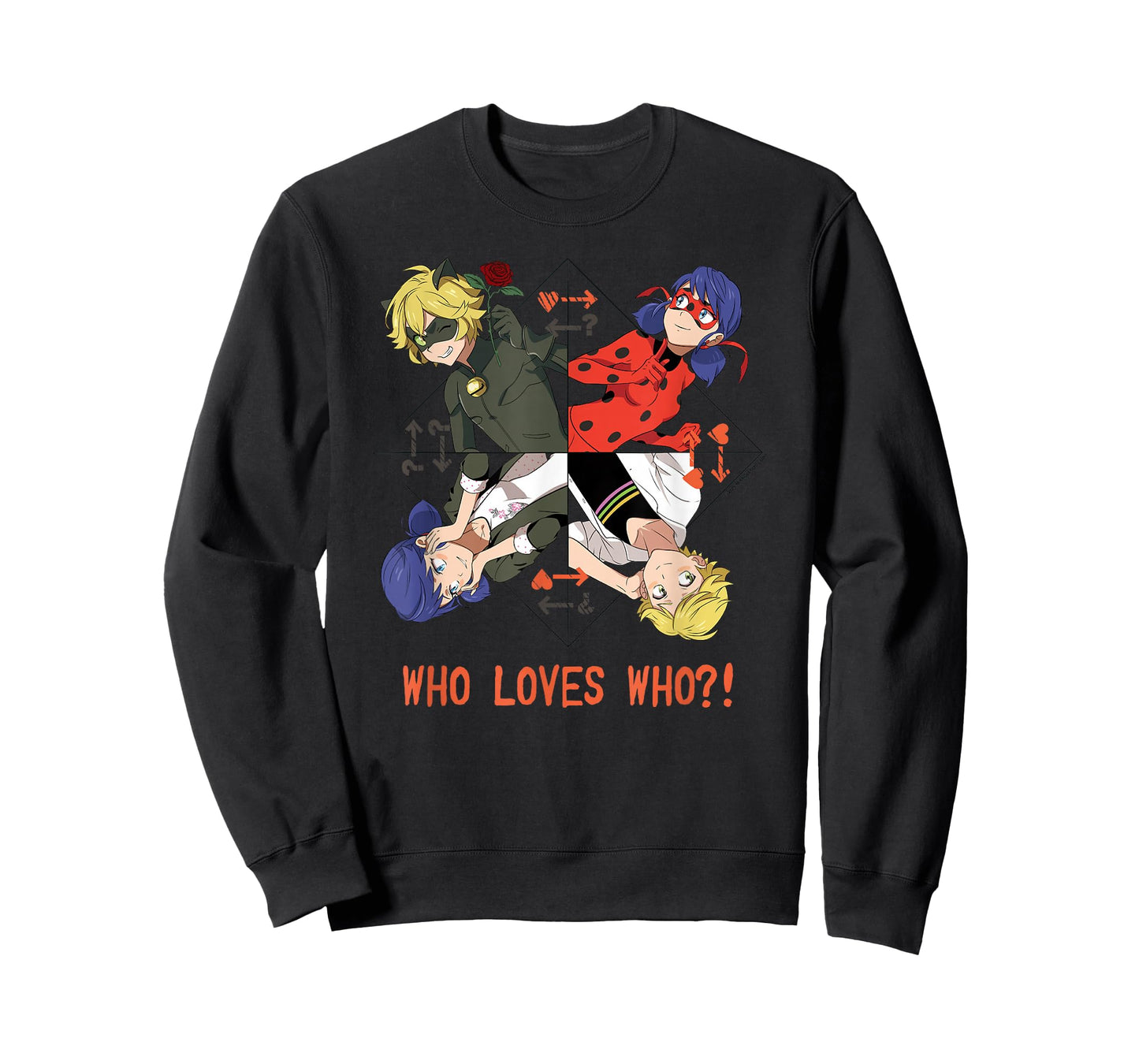 Miraculous Who Loves Who Marinette Adrien T-Shirt