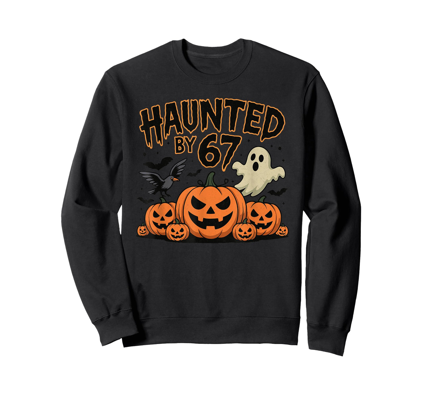 Haunted by 67 Halloween Costume Men Funny T-Shirt