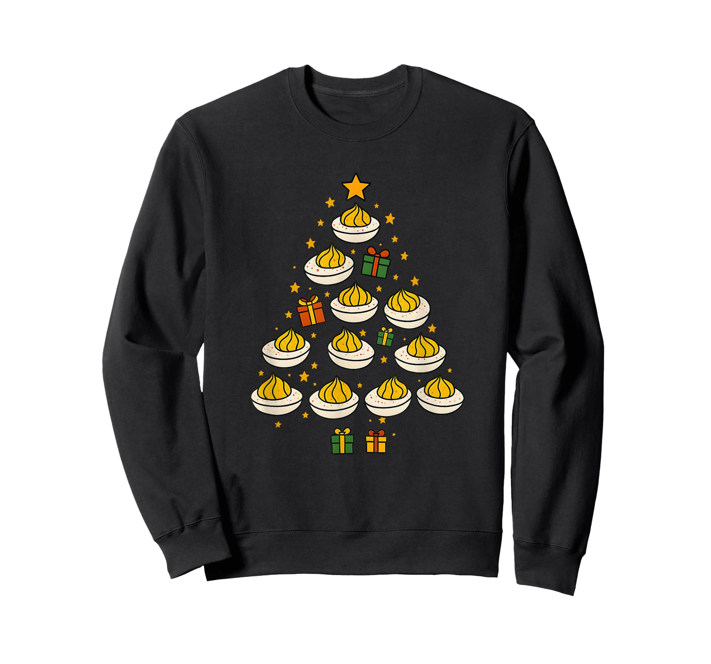 You Know Why I'm Here | Funny Deviled Christmas Eggs Tree T-Shirt
