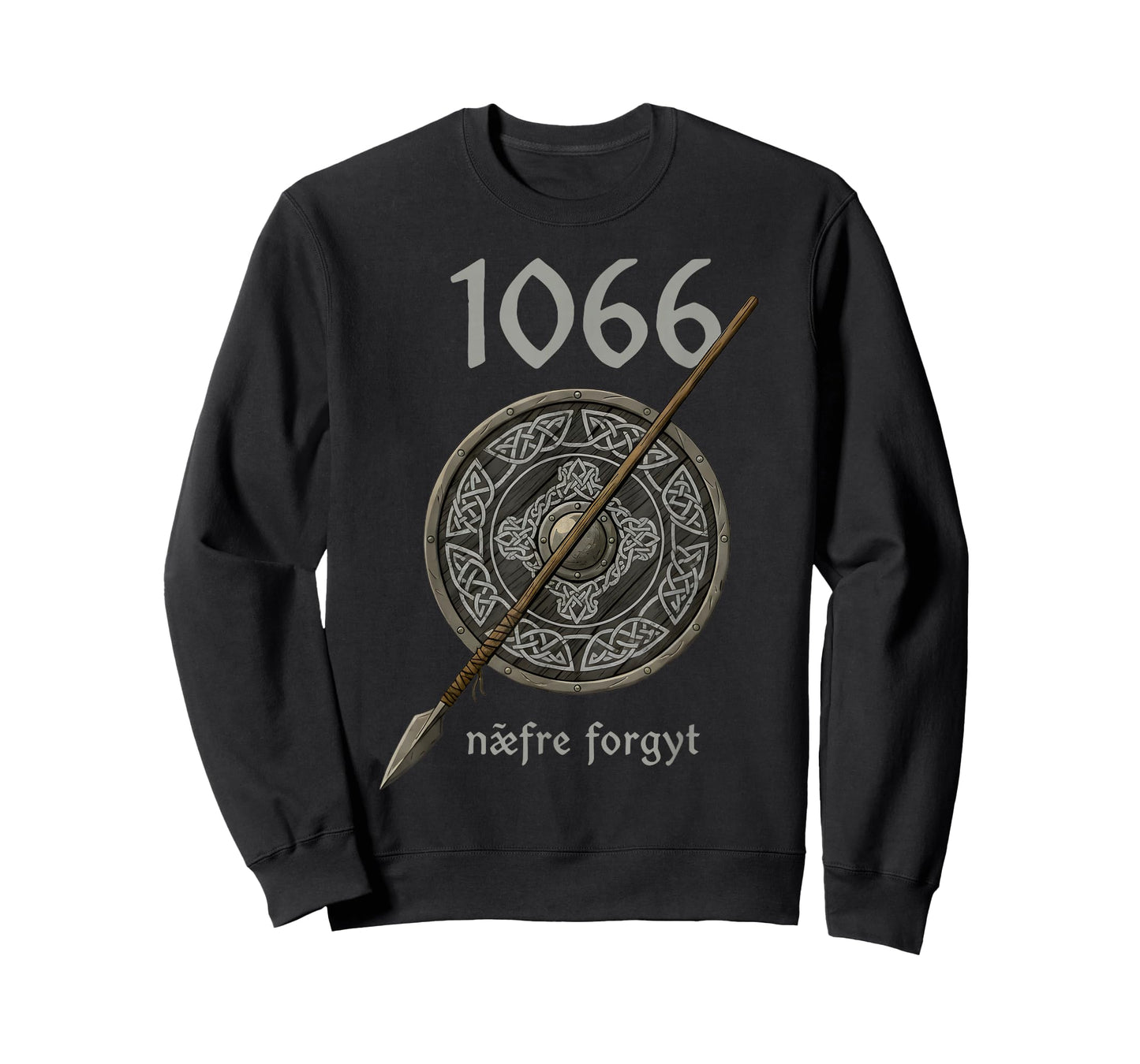 Viking England History Lover 1066 Naefre Forgyt Never Forget T-Shirt