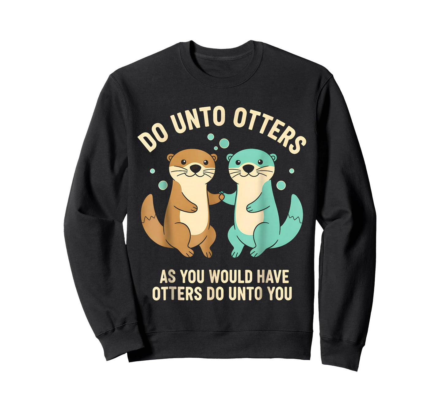 Do Unto Otters Playful Otter Pun Girls Kids Birthday T-Shirt