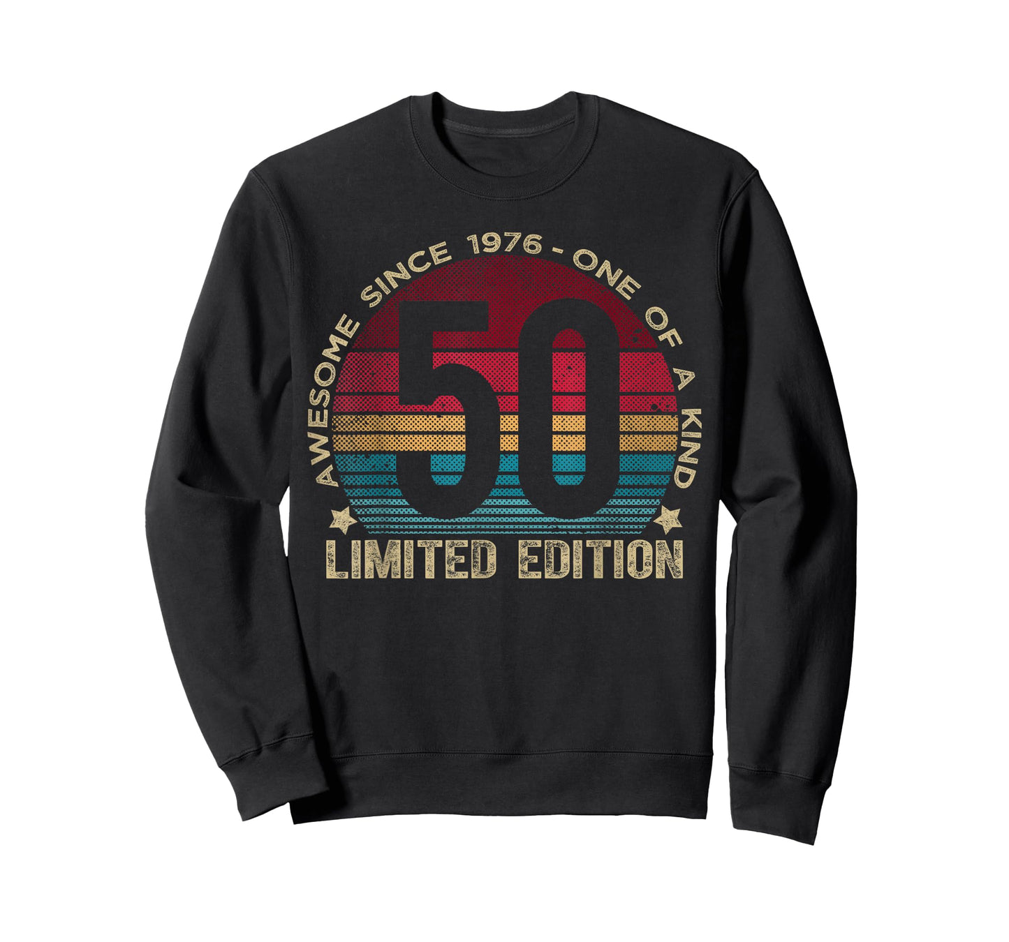 50 Year Old Gifts Vintage 1976 Limited Edition 50th Birthday T-Shirt