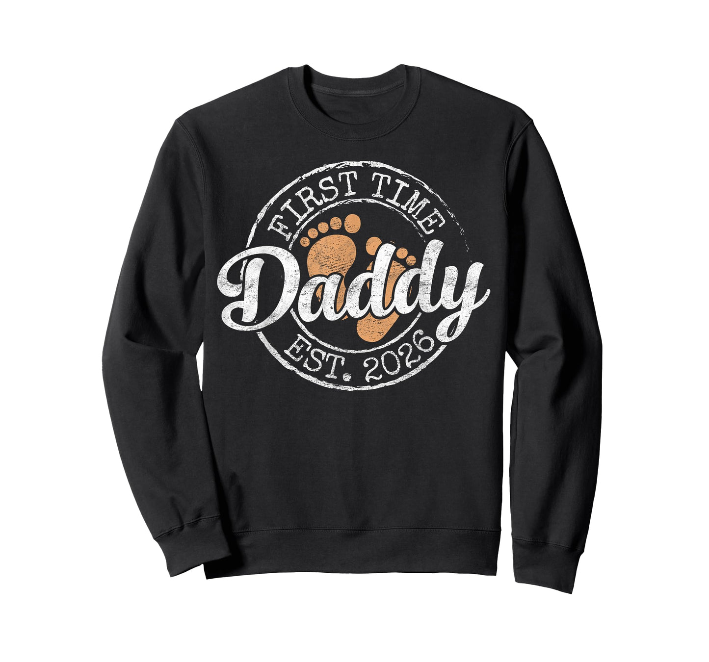 First Time Daddy Est 2026 Stamp Soon Promoted to Dad T-Shirt