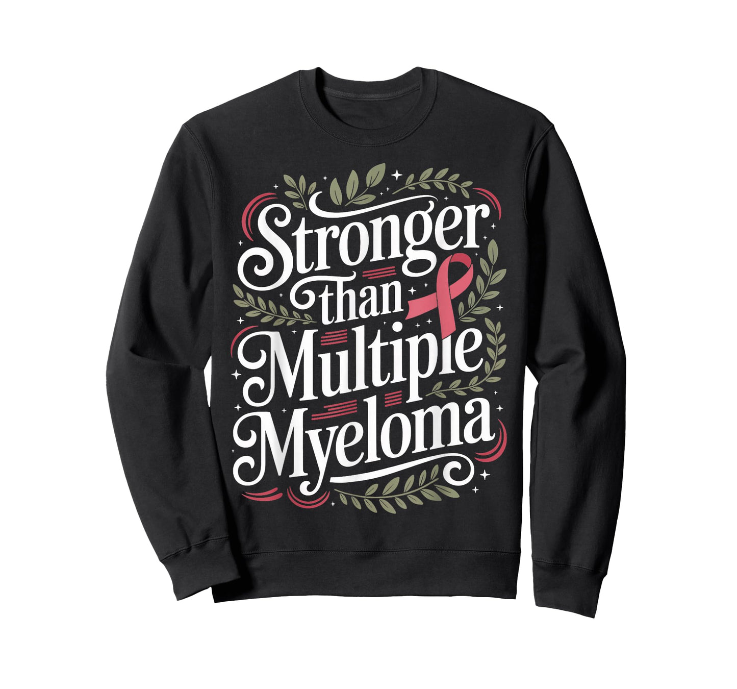 Stronger Than Myeloma Cancer Awareness Multiple Myeloma T-Shirt