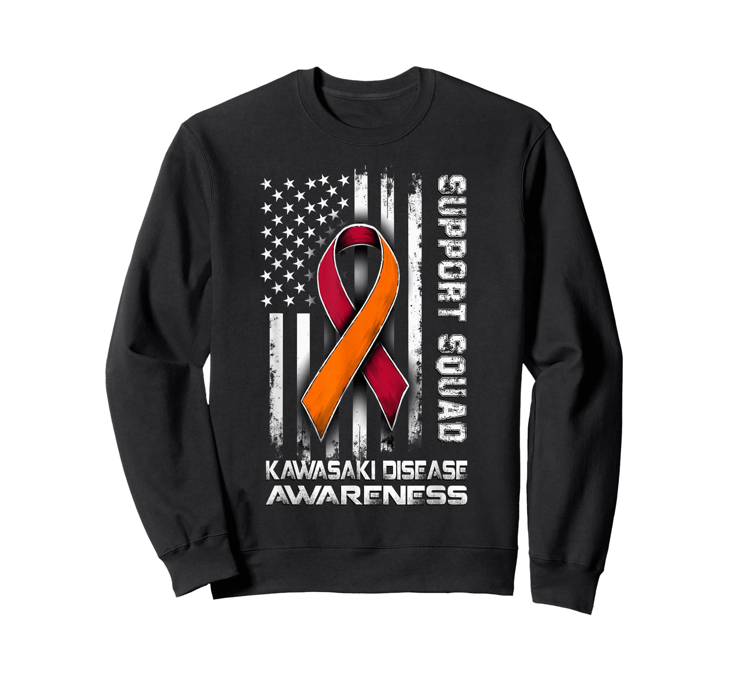 Retro Support Squad Kawasaki Disease Awareness T-Shirt