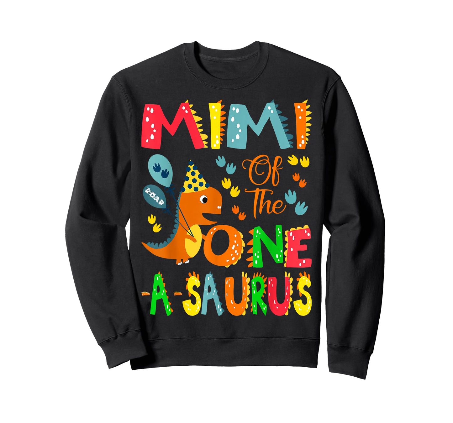 Mimi of The One-A-Saurus 1st Birthday Boy Dinosaur Lover T-Shirt